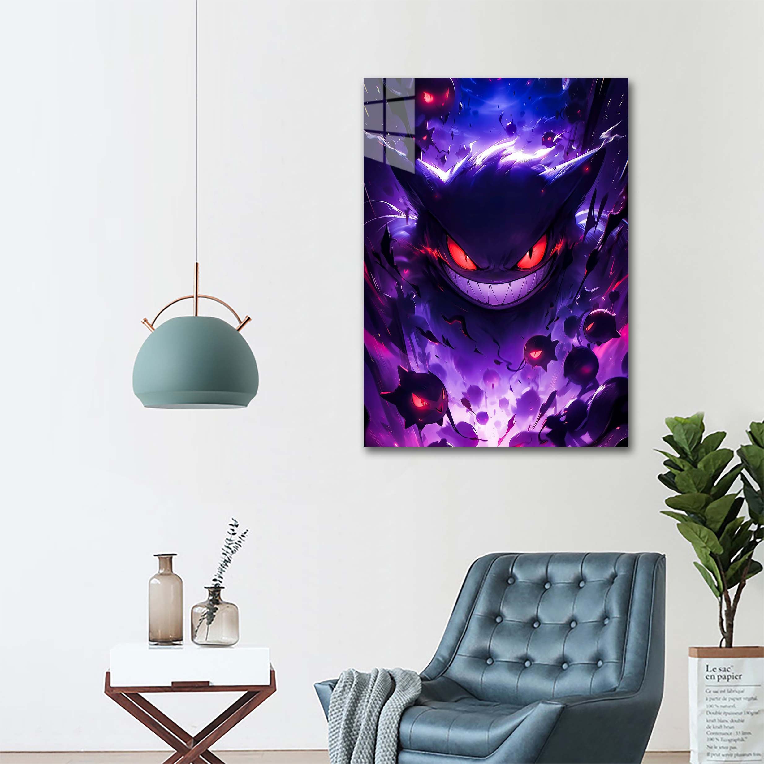 Pokemon Gengar-designed by @starart_ia