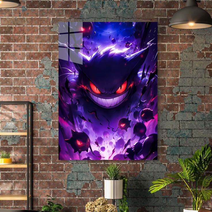 Pokemon Gengar-Artwork by @starart_ia