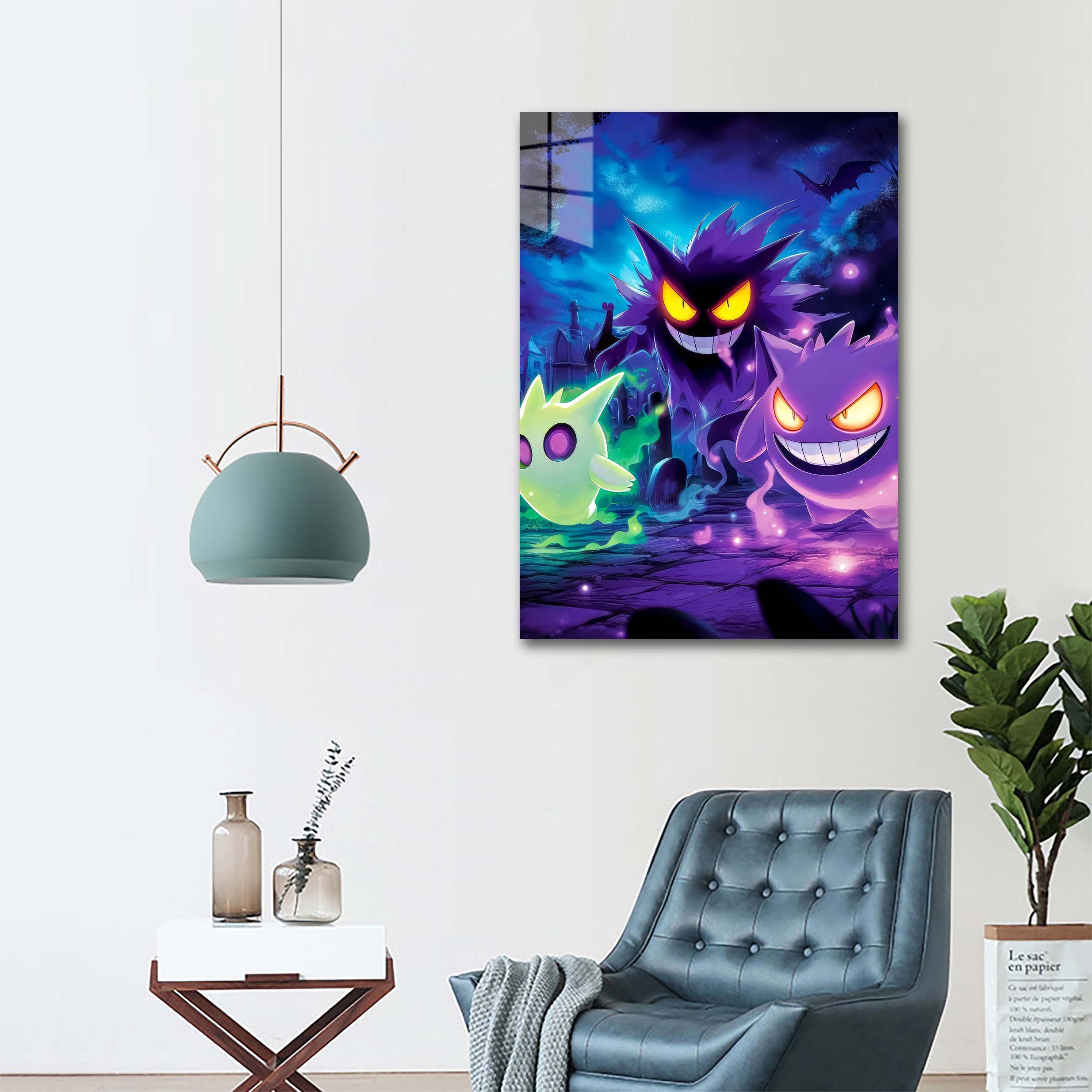 Pokemon gasly and gengar-designed by @starart_ia