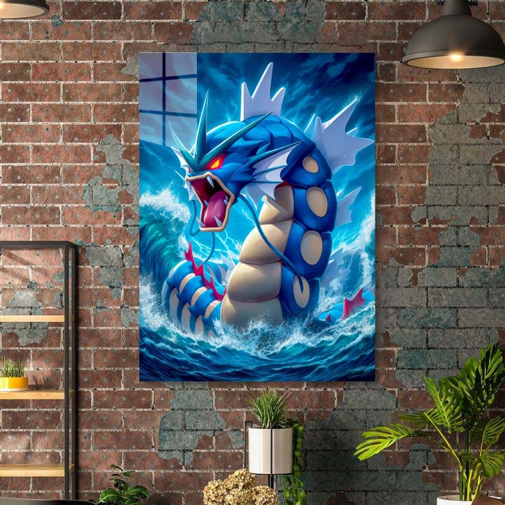 Pokemon gyarados-designed by @starart_ia