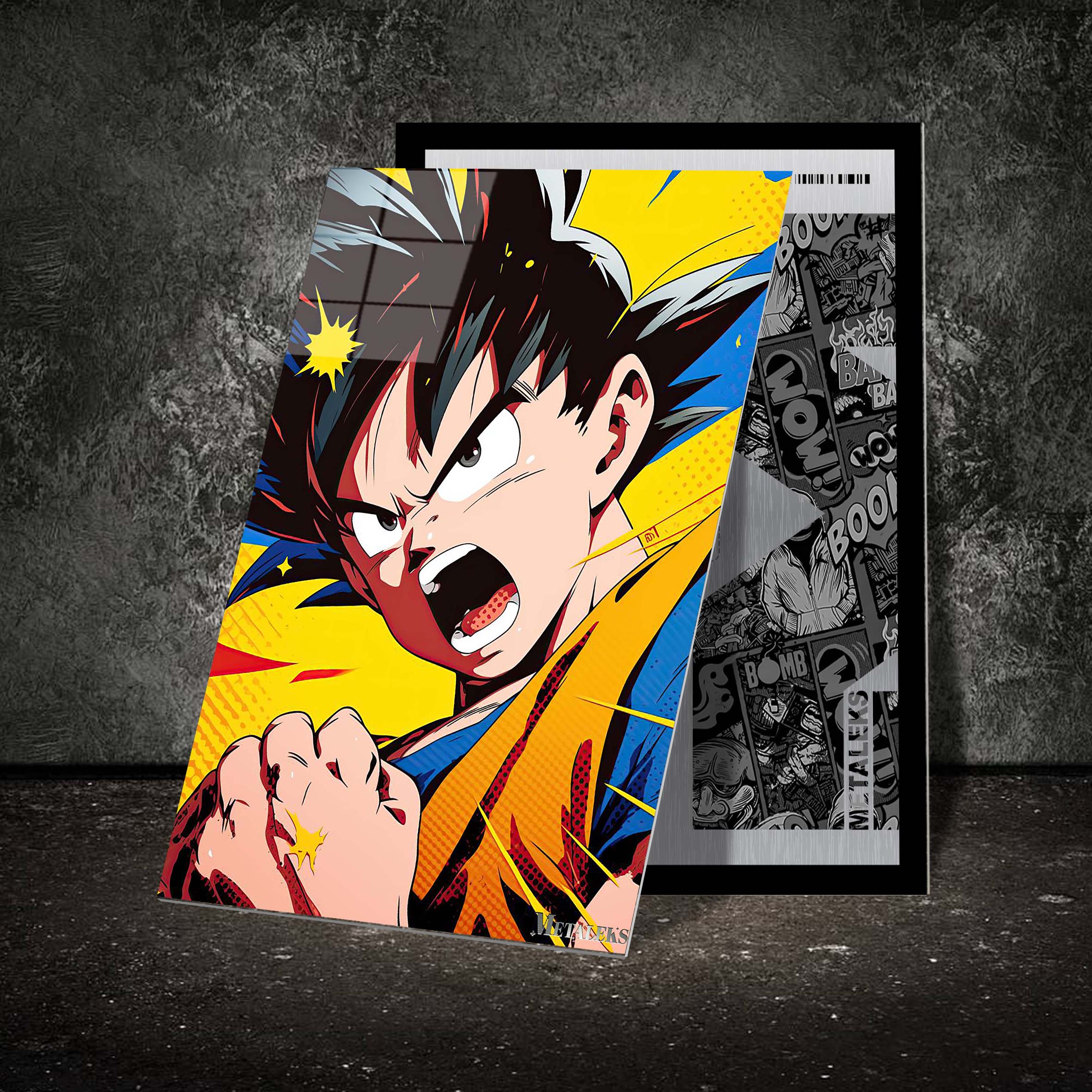 Pop Goku 1-designed by @Silentheal