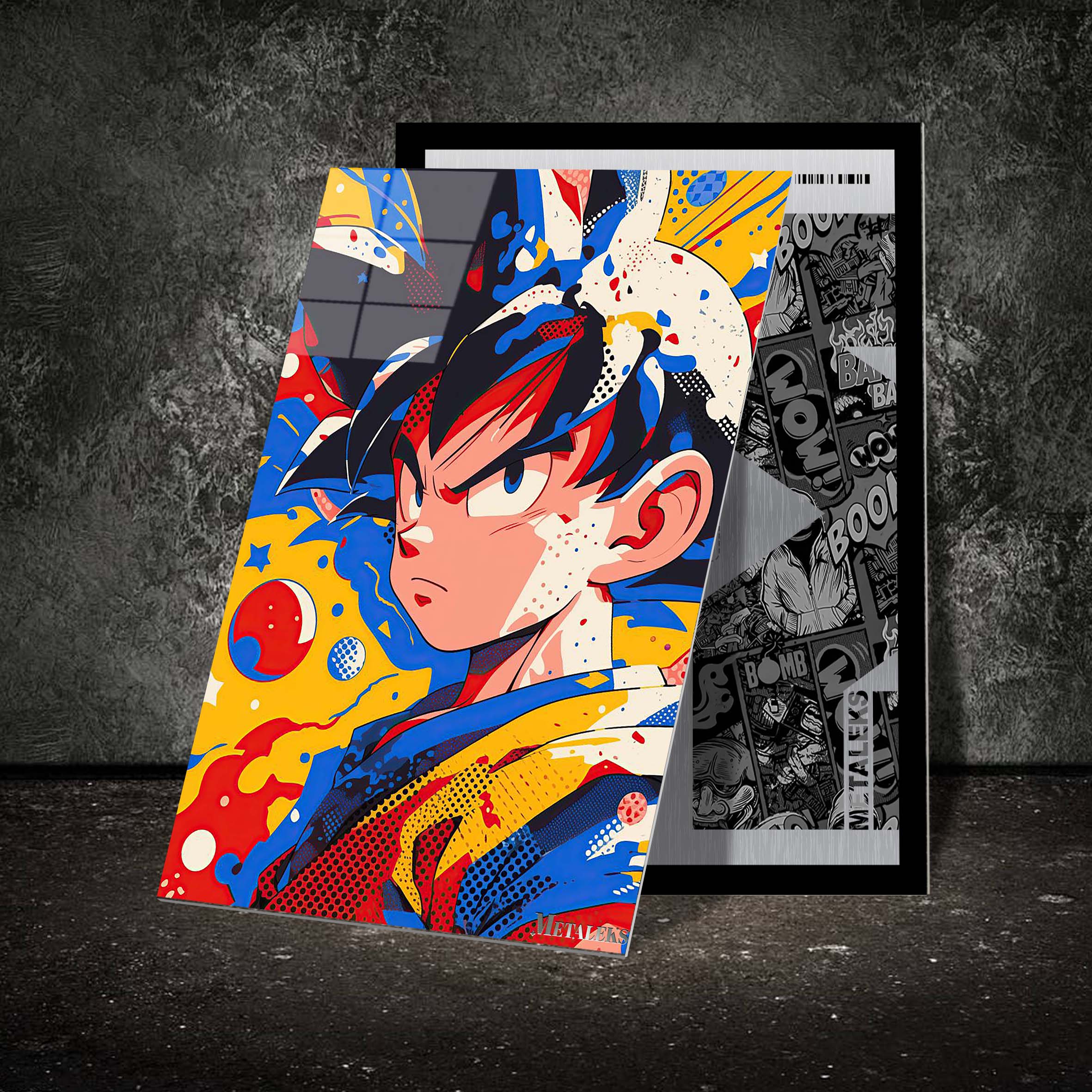 Pop Goku 2-designed by @Silentheal