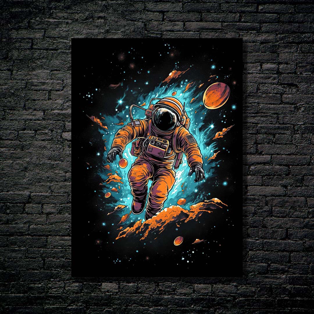 Psychedelic Astronaut-designed by @SAMCRO