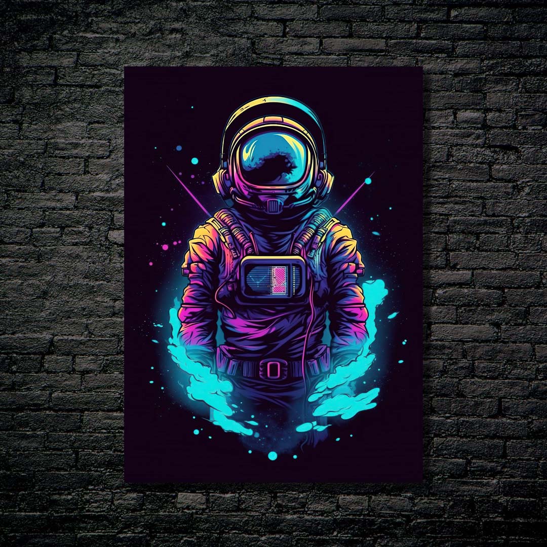 Psychedelic Astronaut 1-designed by @SAMCRO