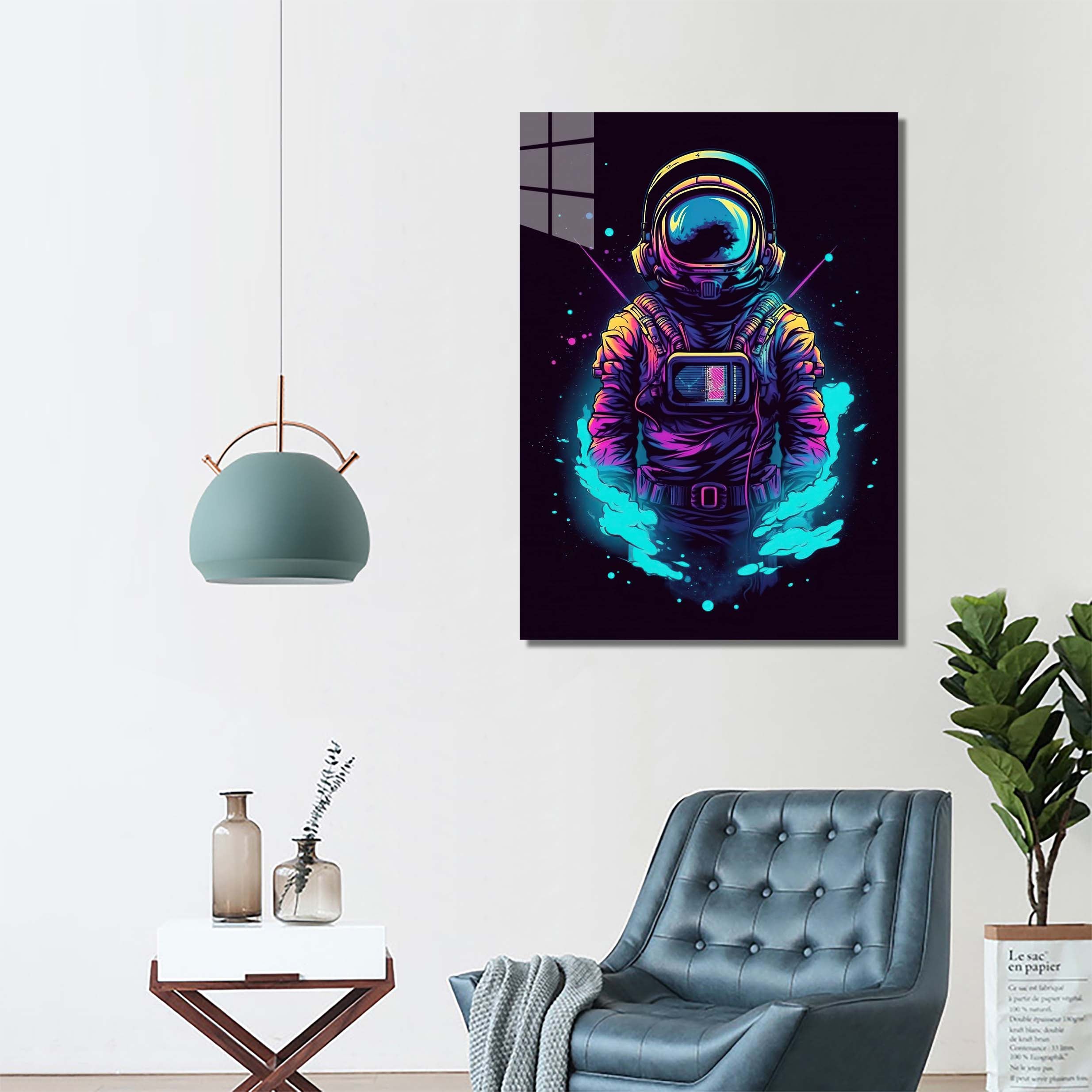 Psychedelic Astronaut 1-designed by @SAMCRO