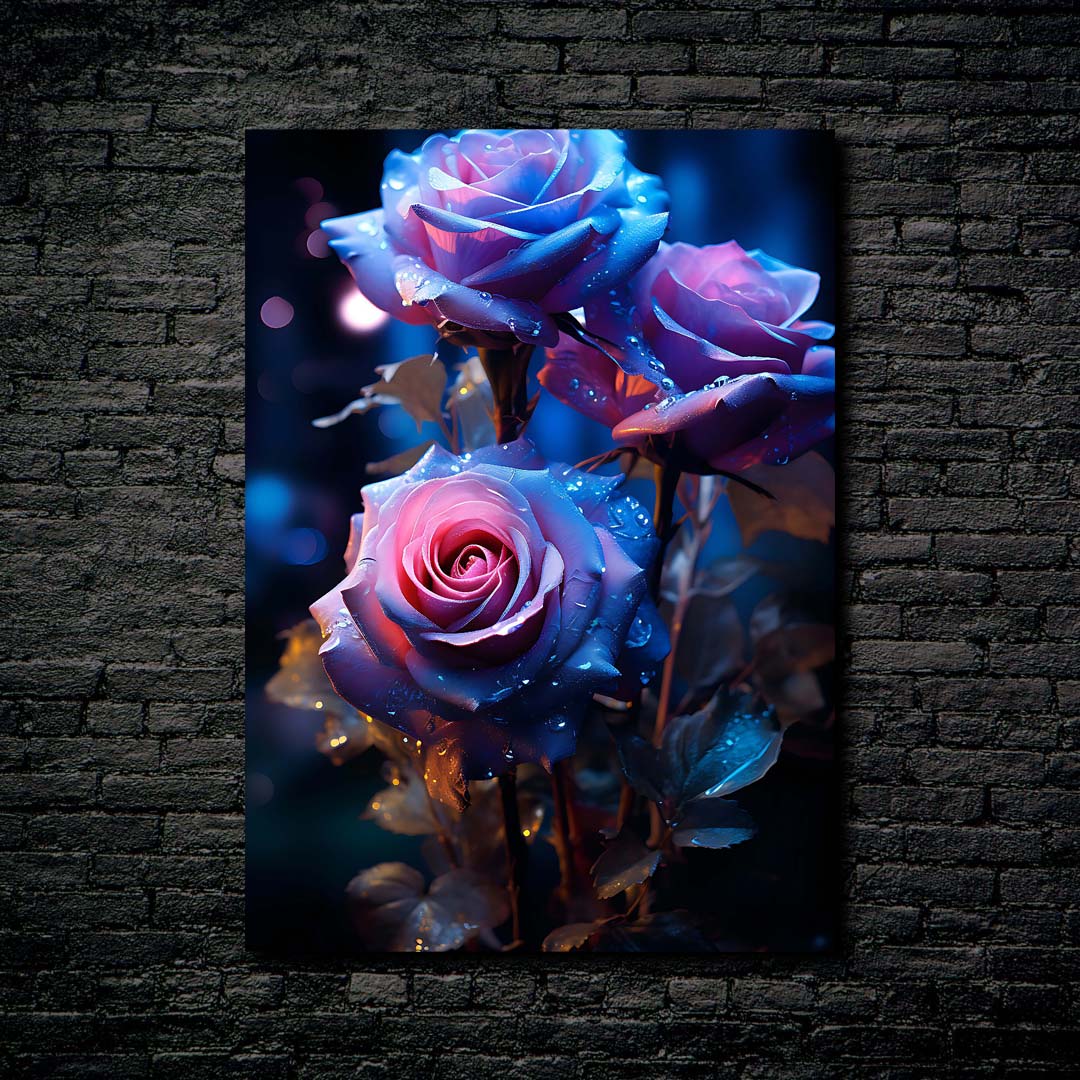 Purple Roses-designed by @Paragy
