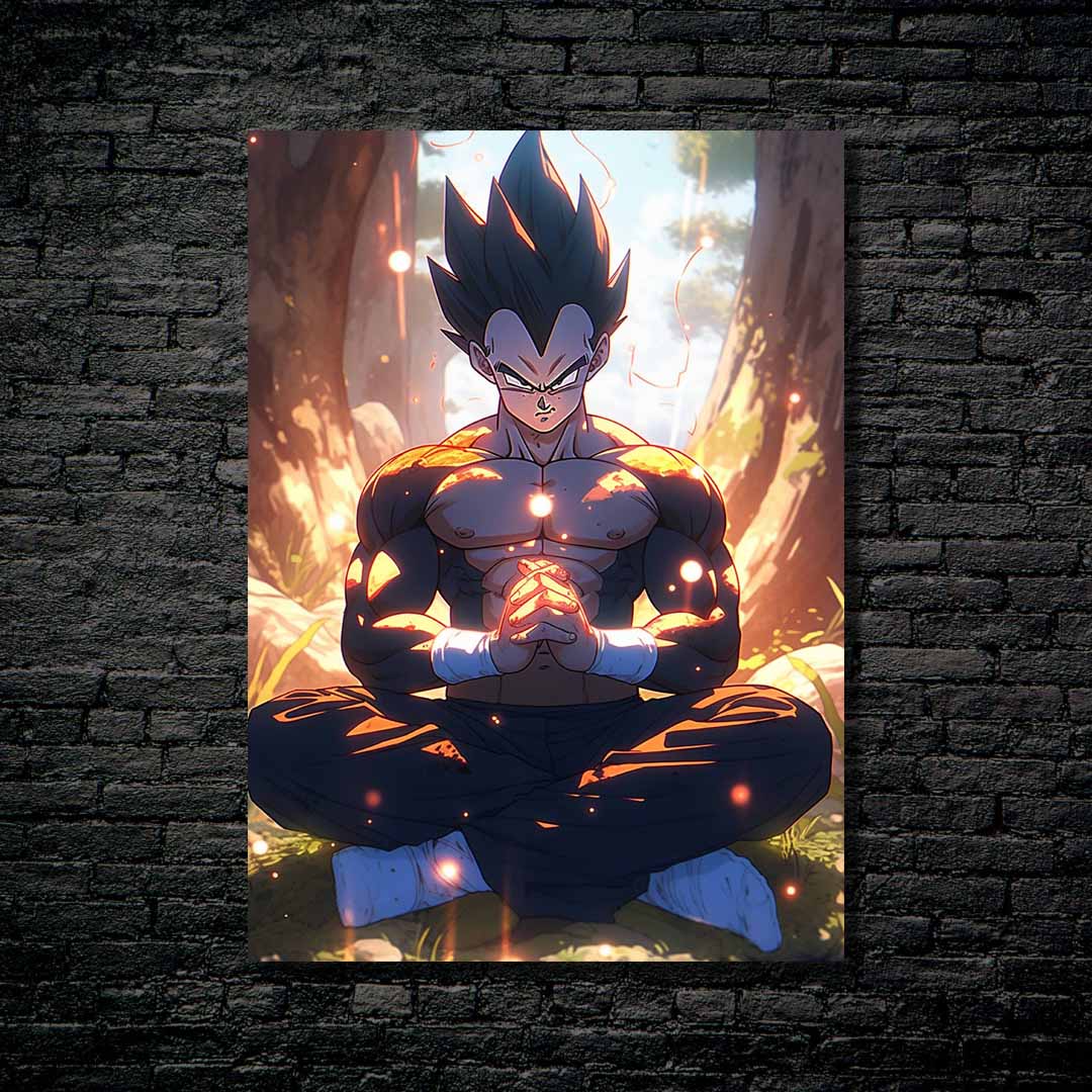 Quiet Strength_ Vegeta's Meditative Resilience