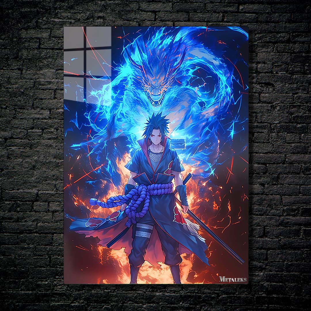 R096 uchiha with dragon