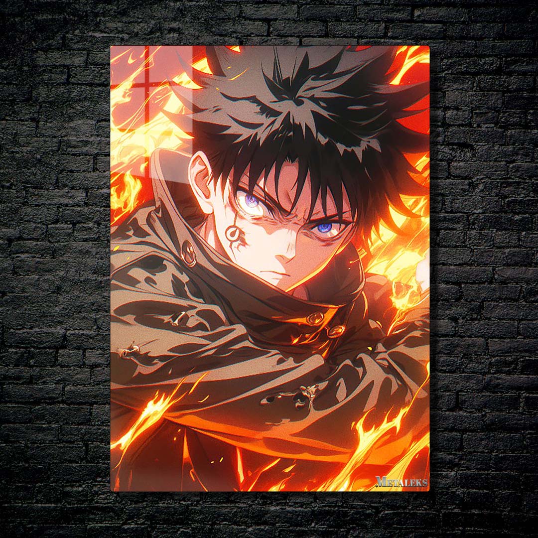 R110 megumi fire - jujutsu kaisen