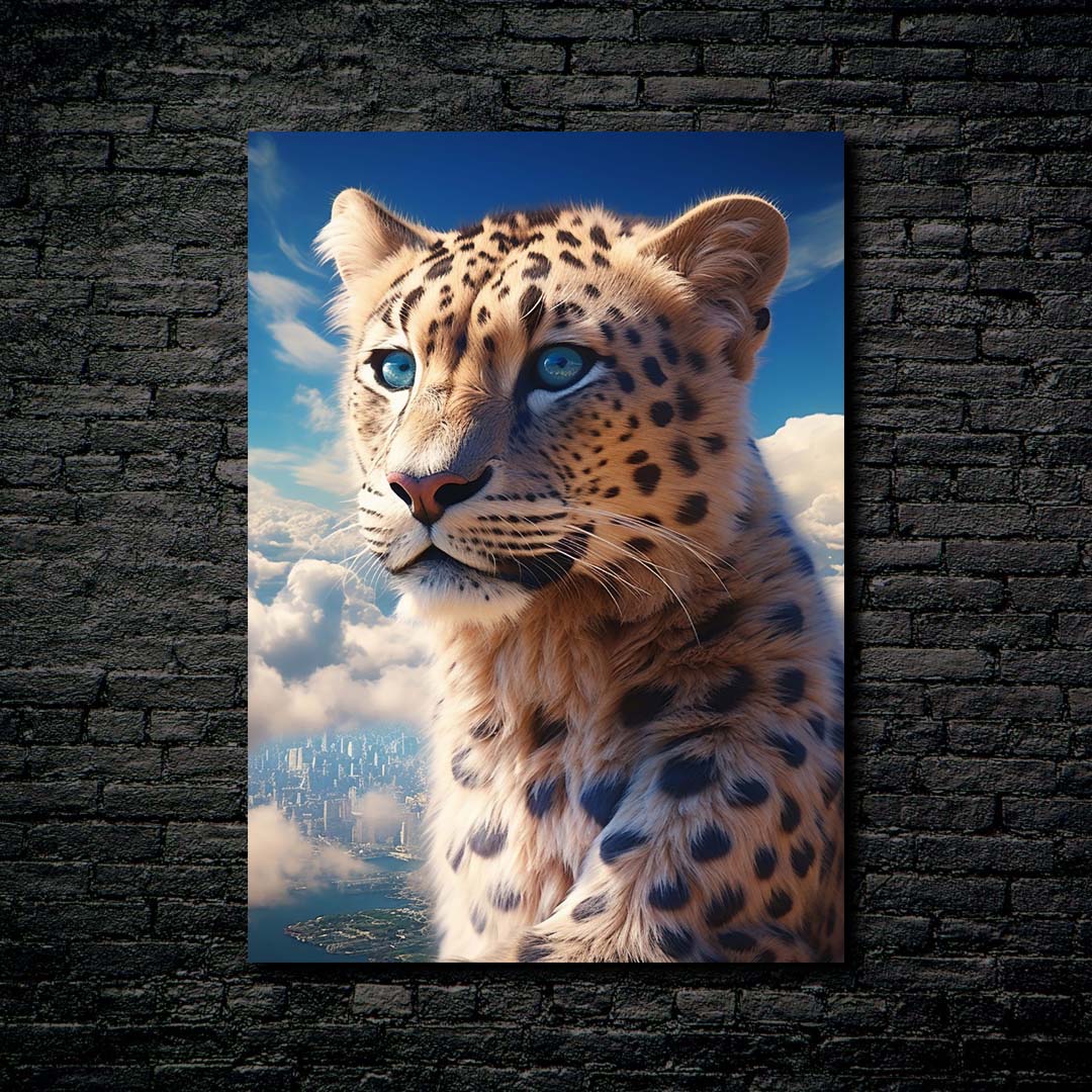 Radiant Leopard -designed by @Mbaka.ai