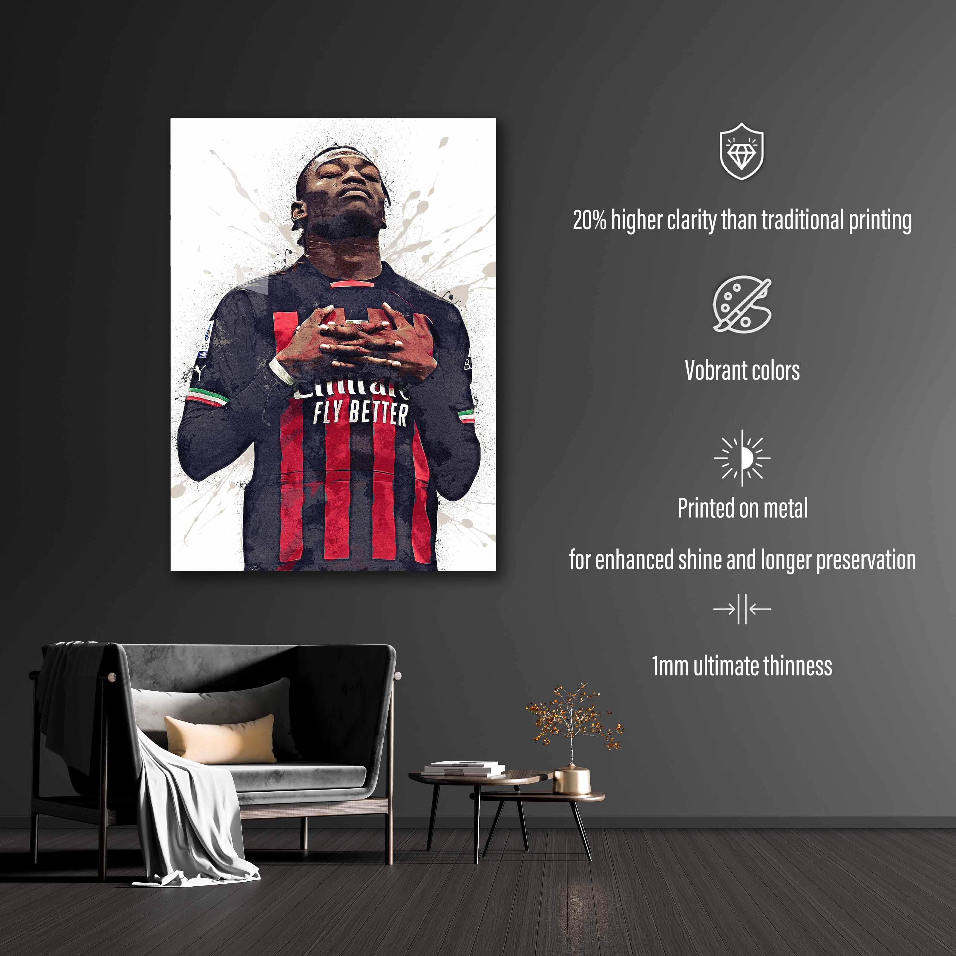 Rafael Leao AC Milan poster-designed by @Hoang Van Thuan
