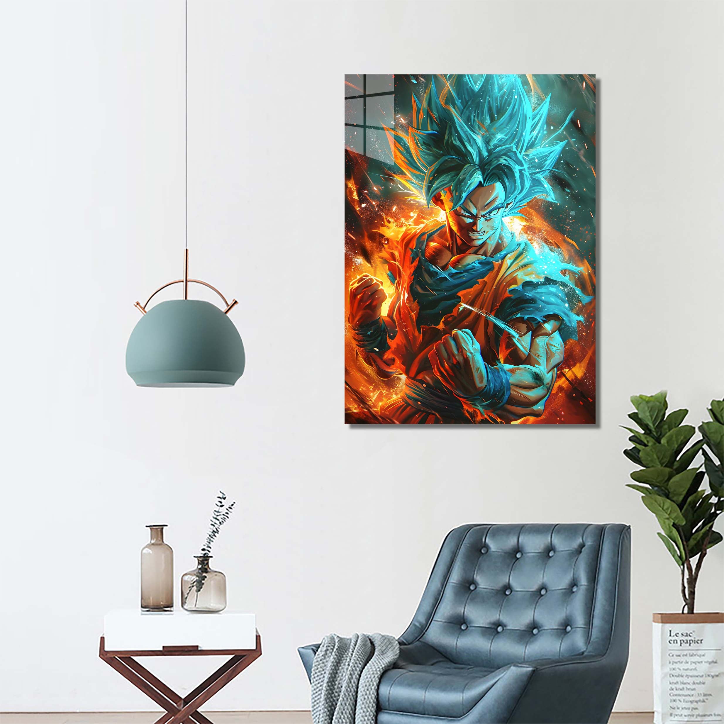 Raging Blue Goku_DBZ