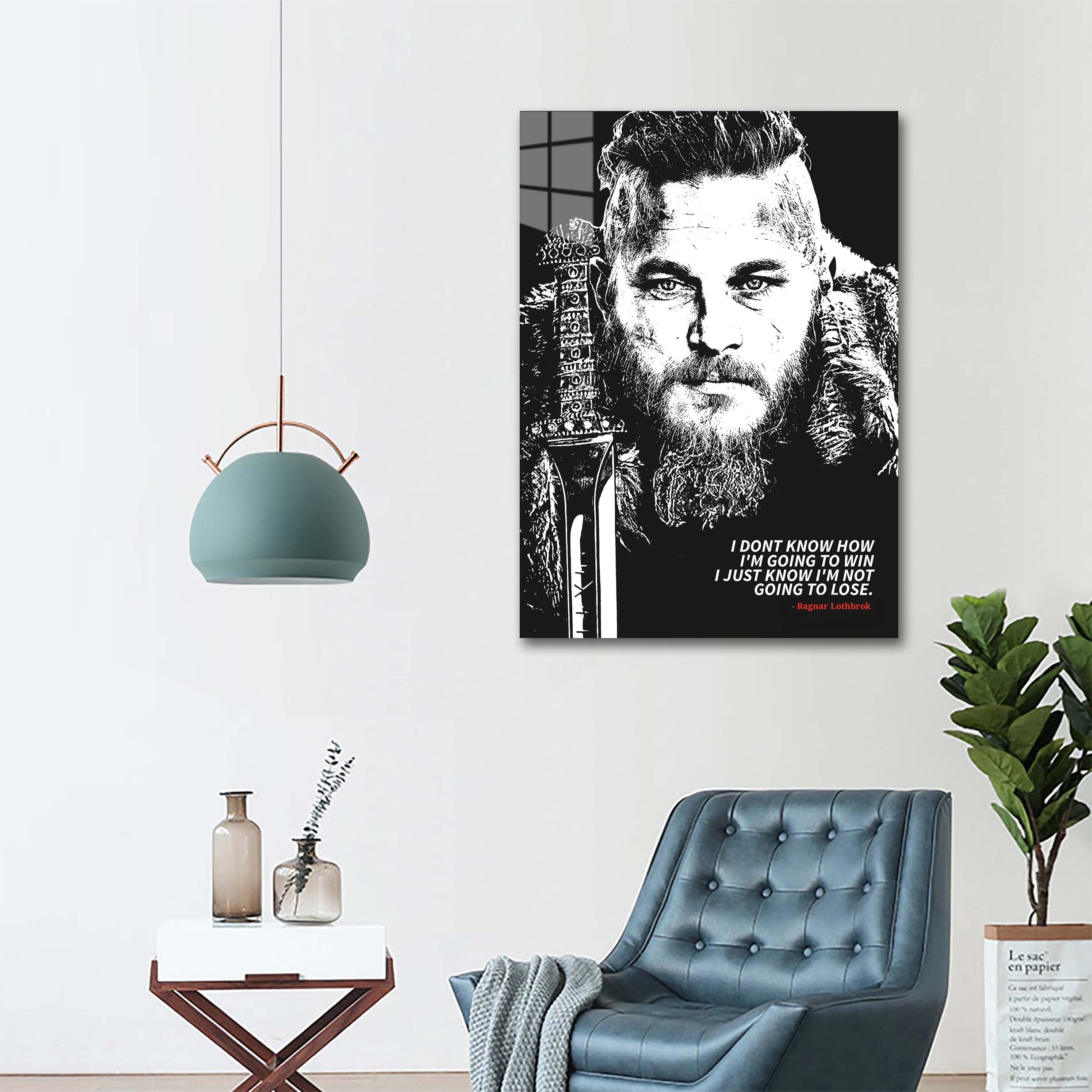 Ragnar Lothbrok -designed by @Dayo Art
