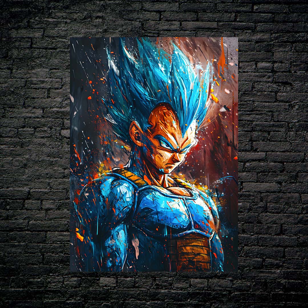 RainSplash Paint Vegeta