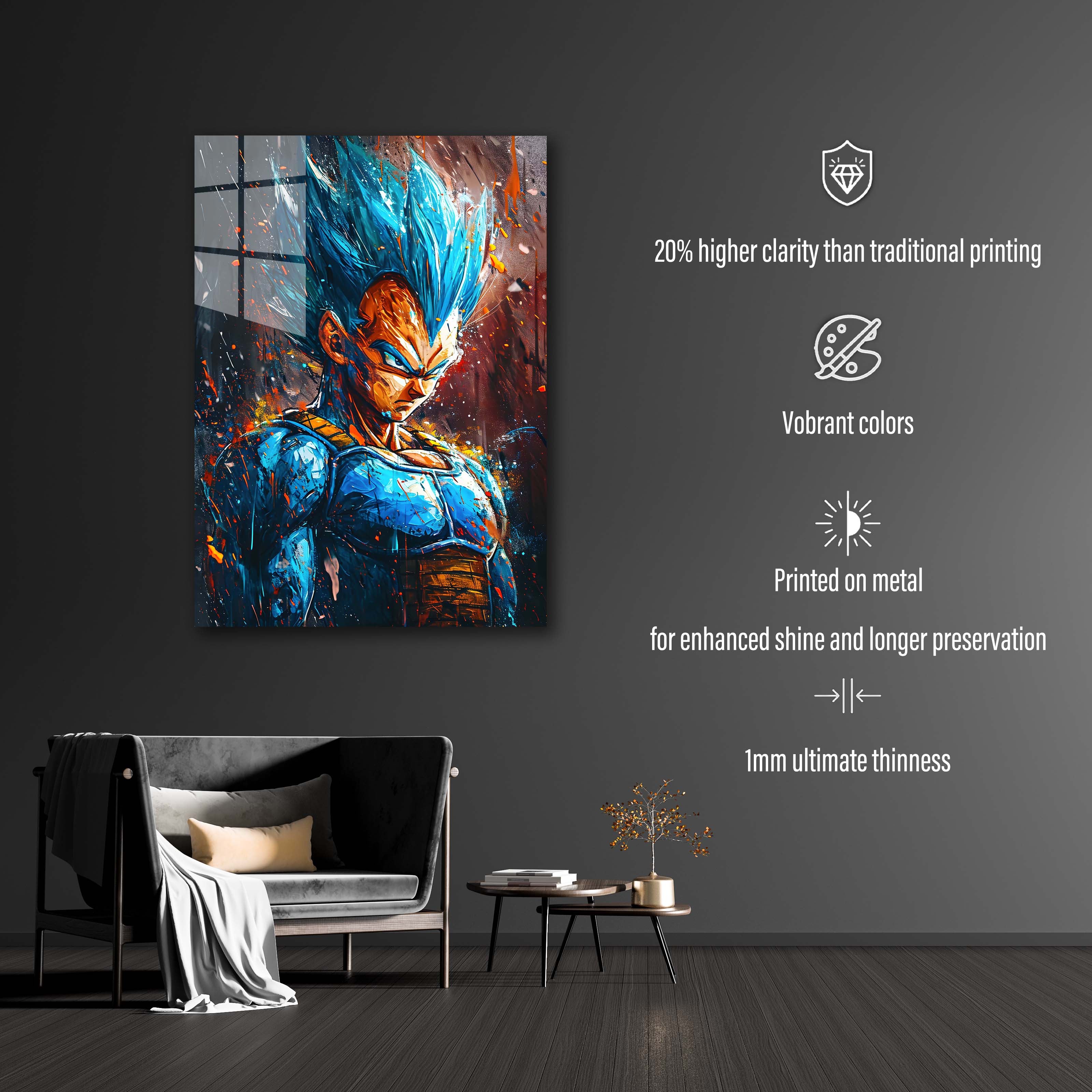 RainSplash Paint Vegeta