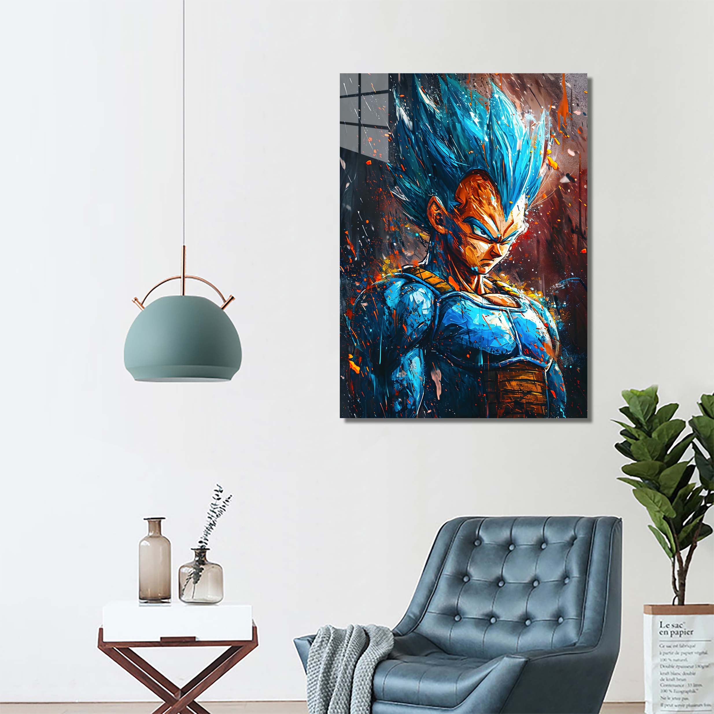 RainSplash Paint Vegeta