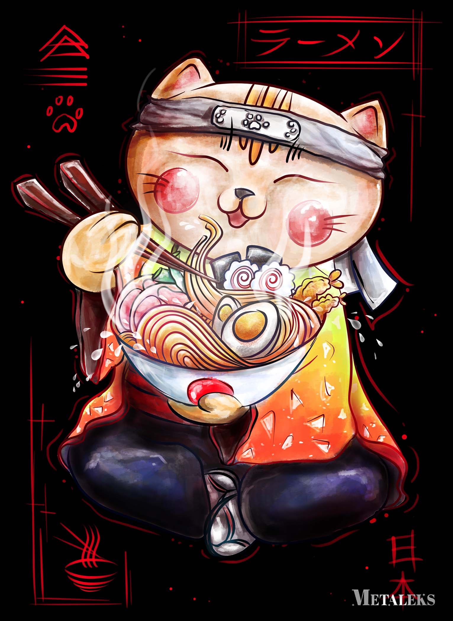 Ramen Cat