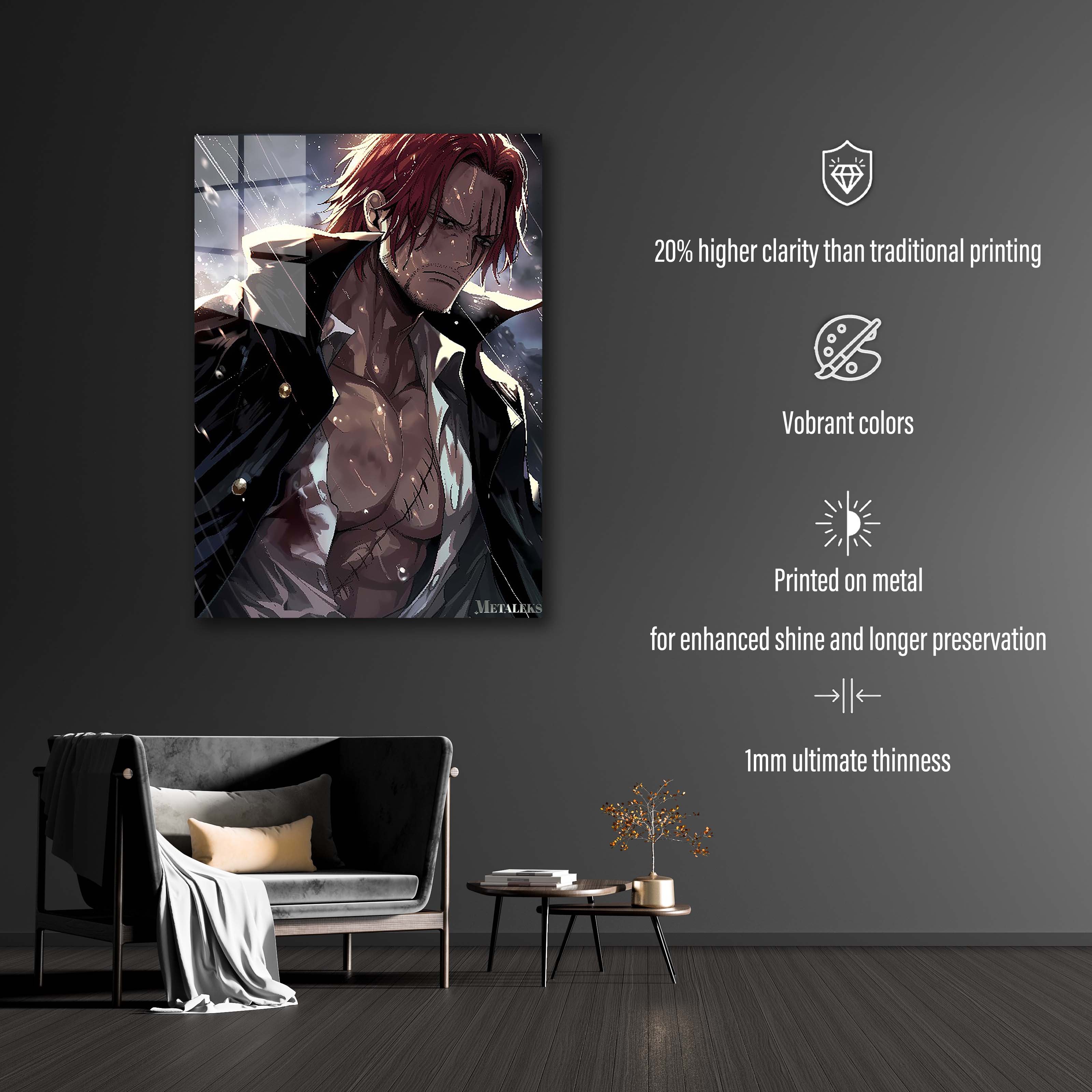¡°Red Hair¡± Shanks#3| One Piece-designed by @Swee_Tiart