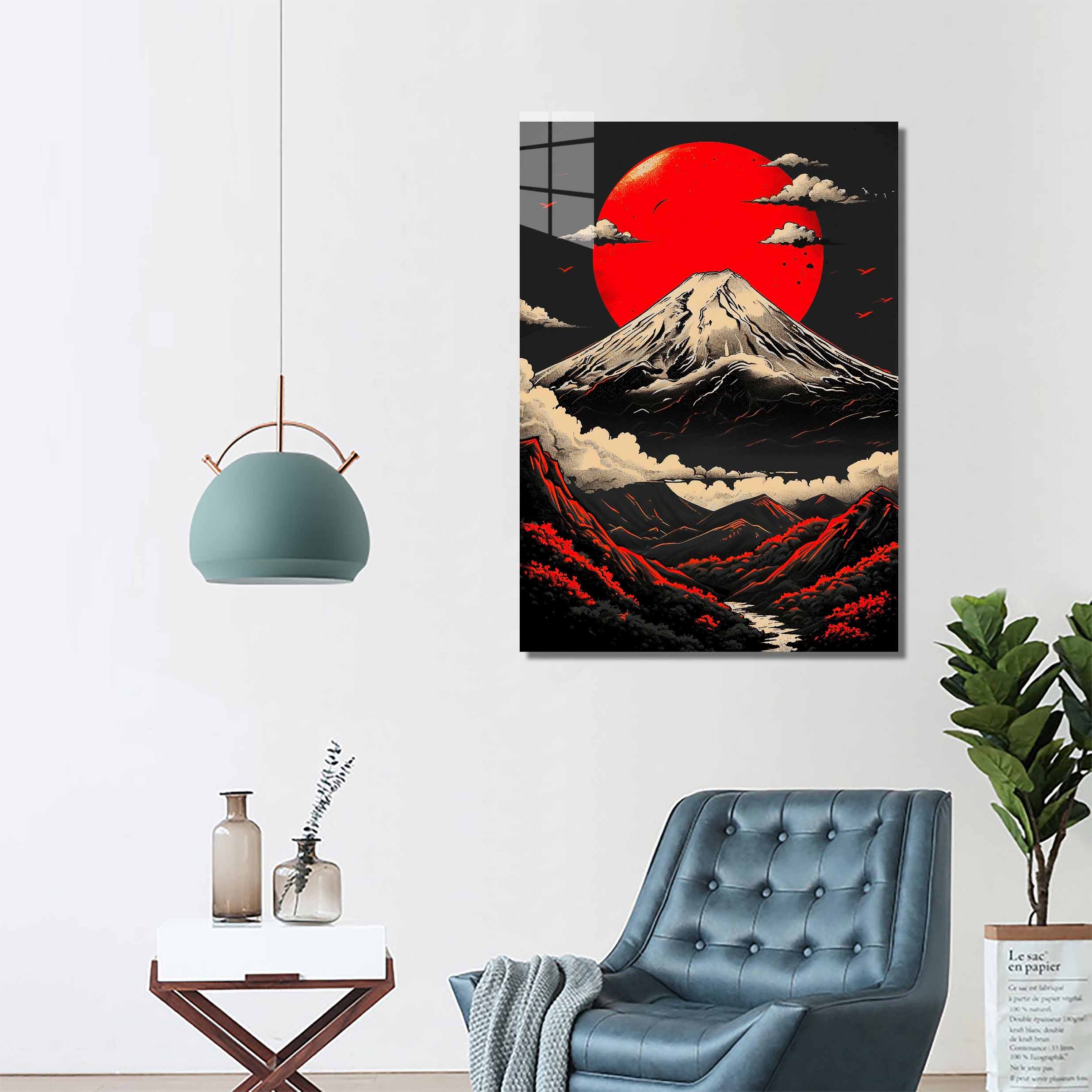Red Moon Fuji-designed by @pozter