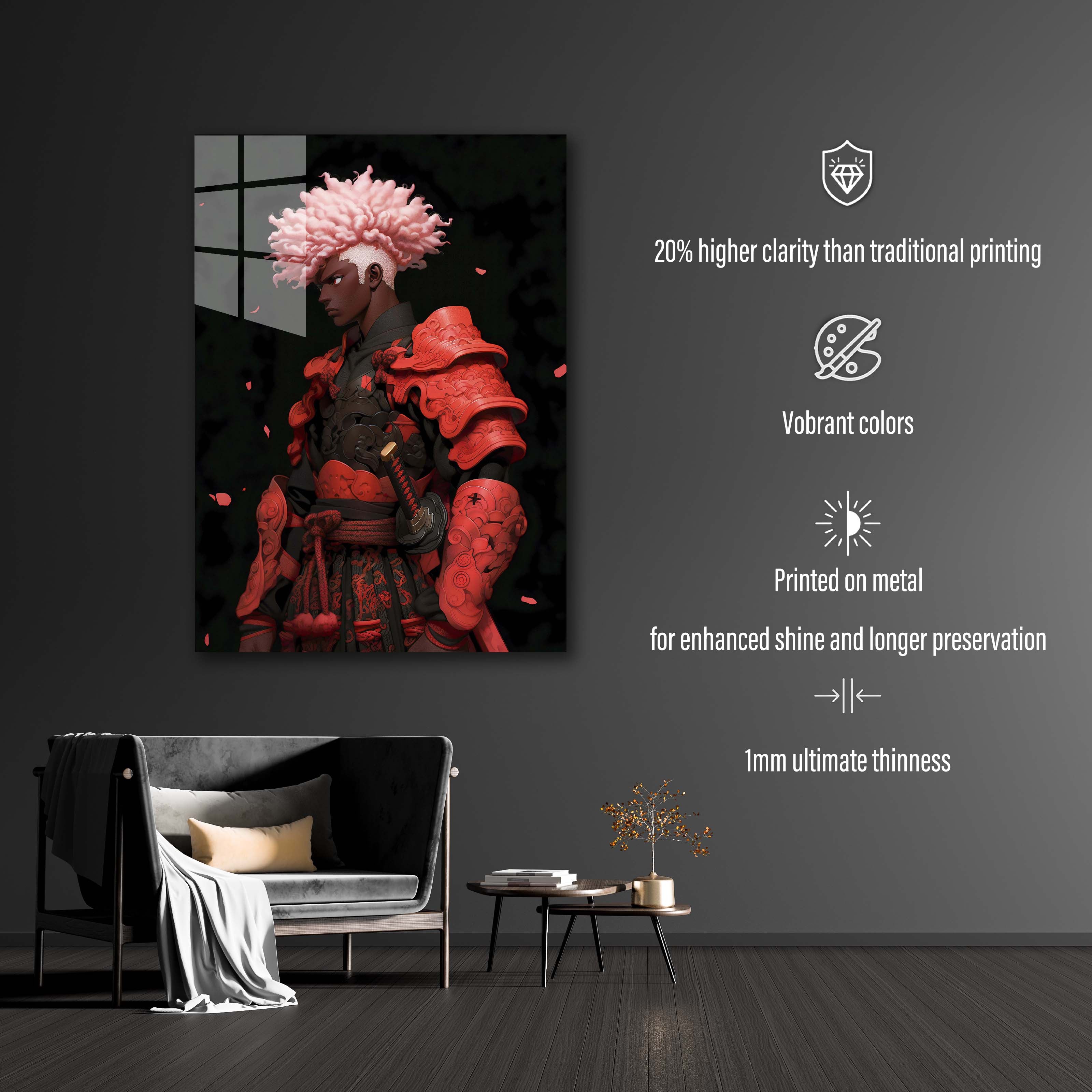 Red Samurai Armor-designed by @Diegosilva.arts