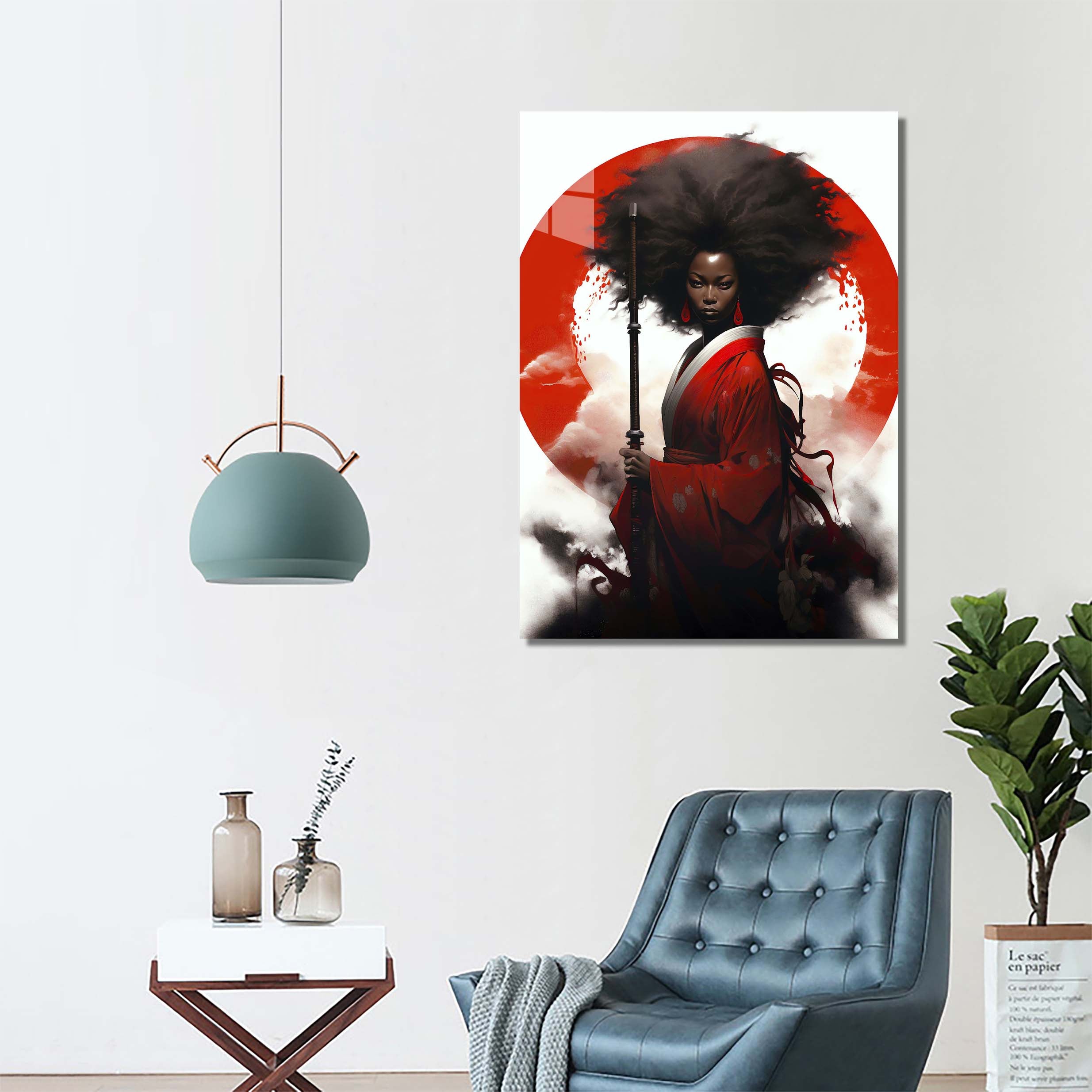 Red Samurai-designed by @Diegosilva.arts