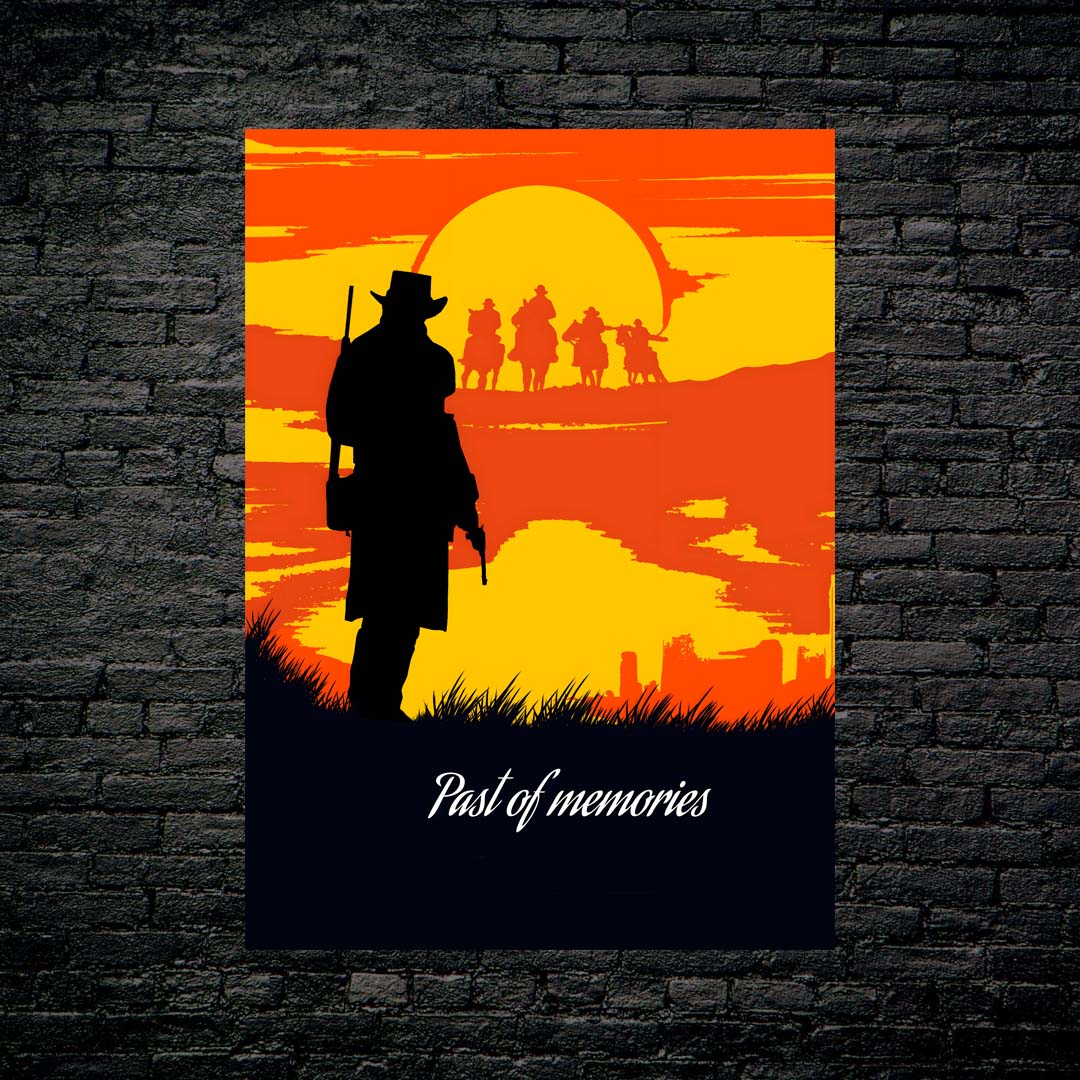 Red dead wandering-designed by @Cotto_Art