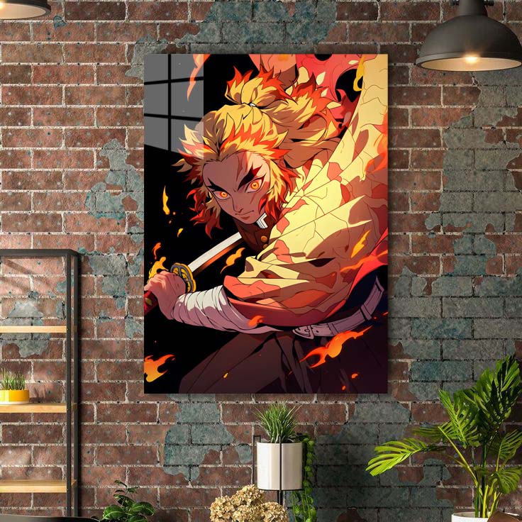 Rengoku Hashira Demon Slayer-designed by @Moqotib