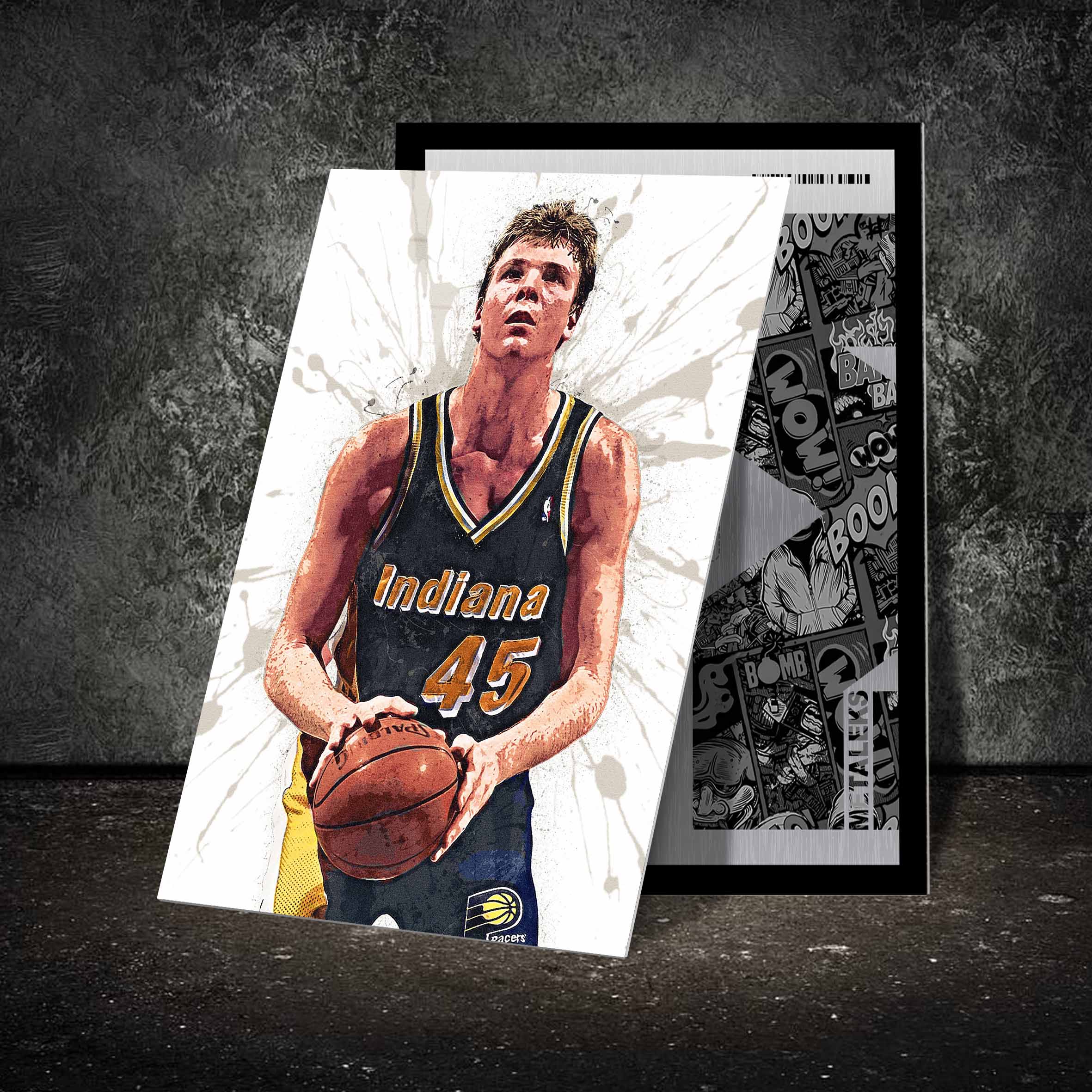 Rik Smits Indiana Pacers-designed by @Hoang Van Thuan