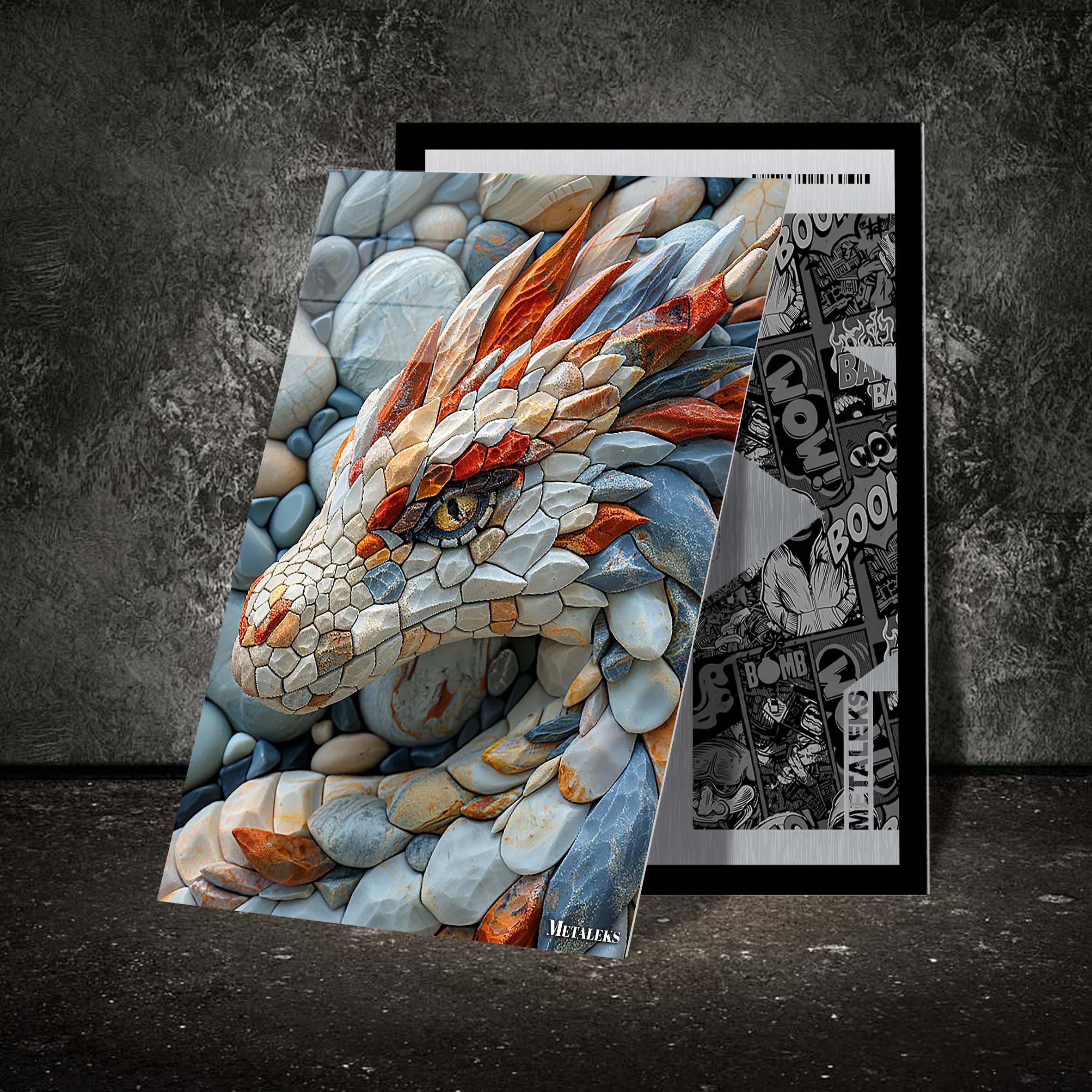 Rock Dragon-designed by @Beat Art