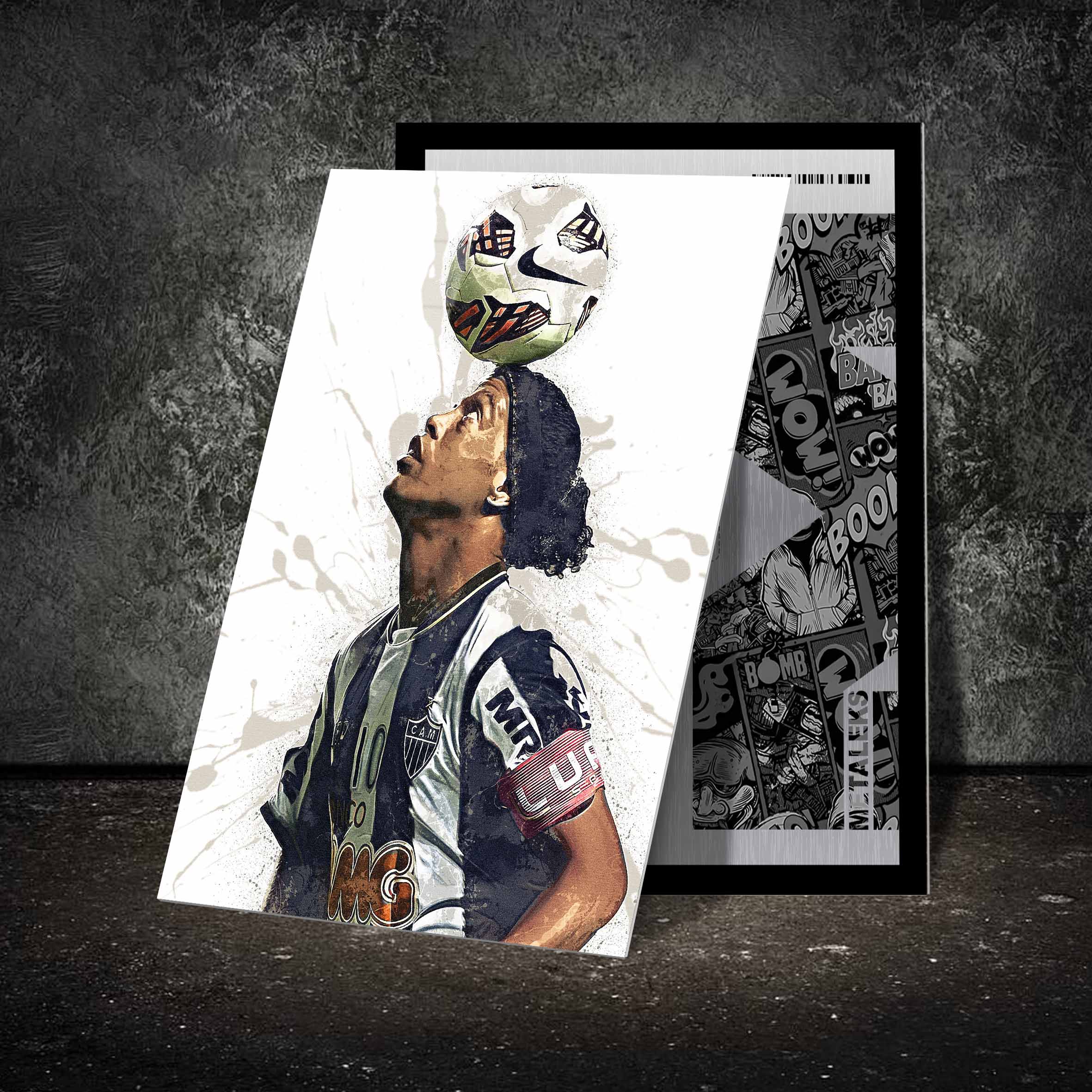 Ronaldinho Atletico Mineiro poster-designed by @Hoang Van Thuan