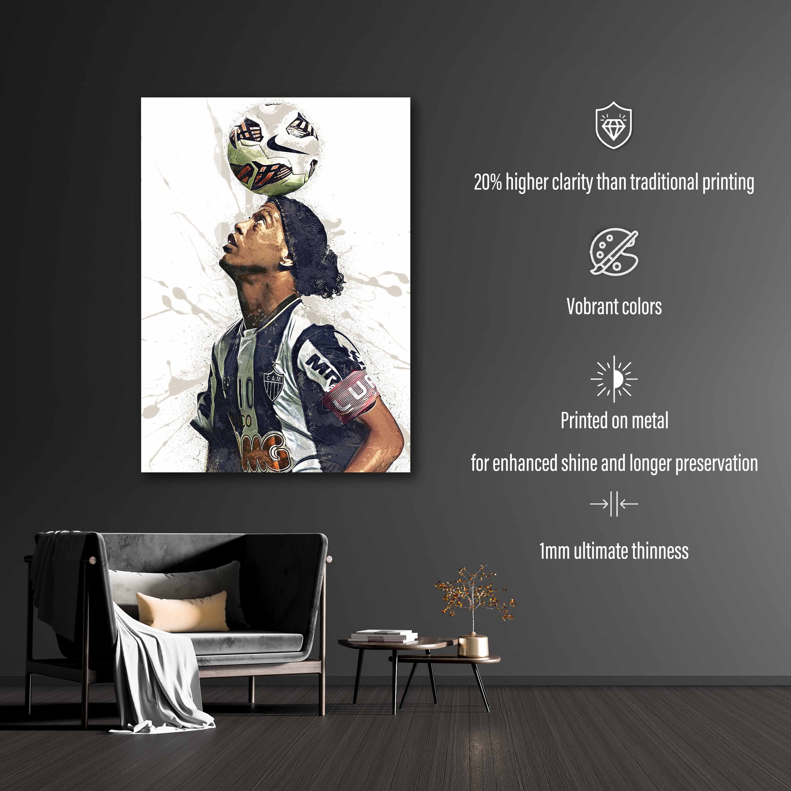 Ronaldinho Atletico Mineiro poster-designed by @Hoang Van Thuan