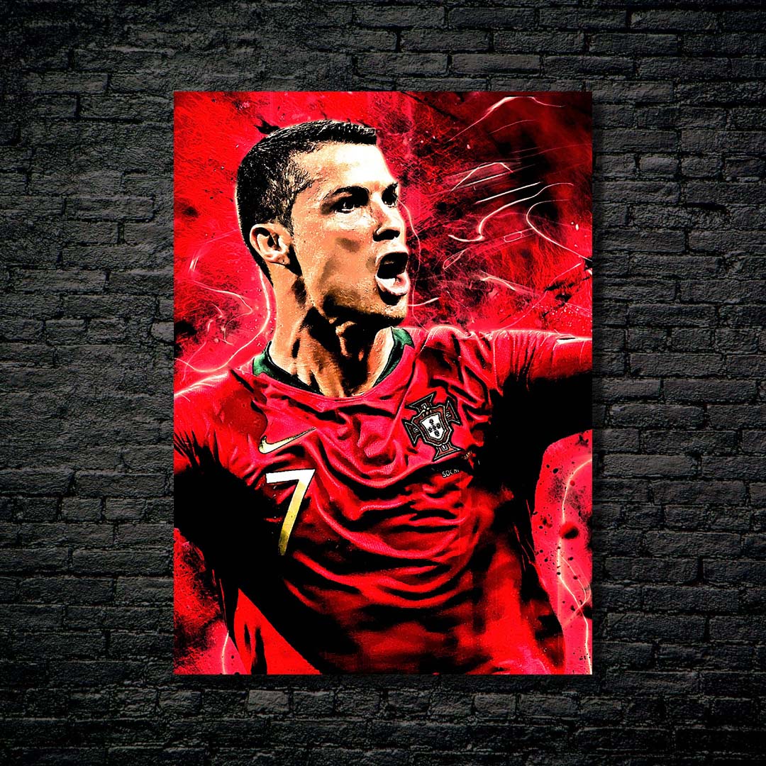 Ronaldo Cristiano Portugal-designed by @DynCreative