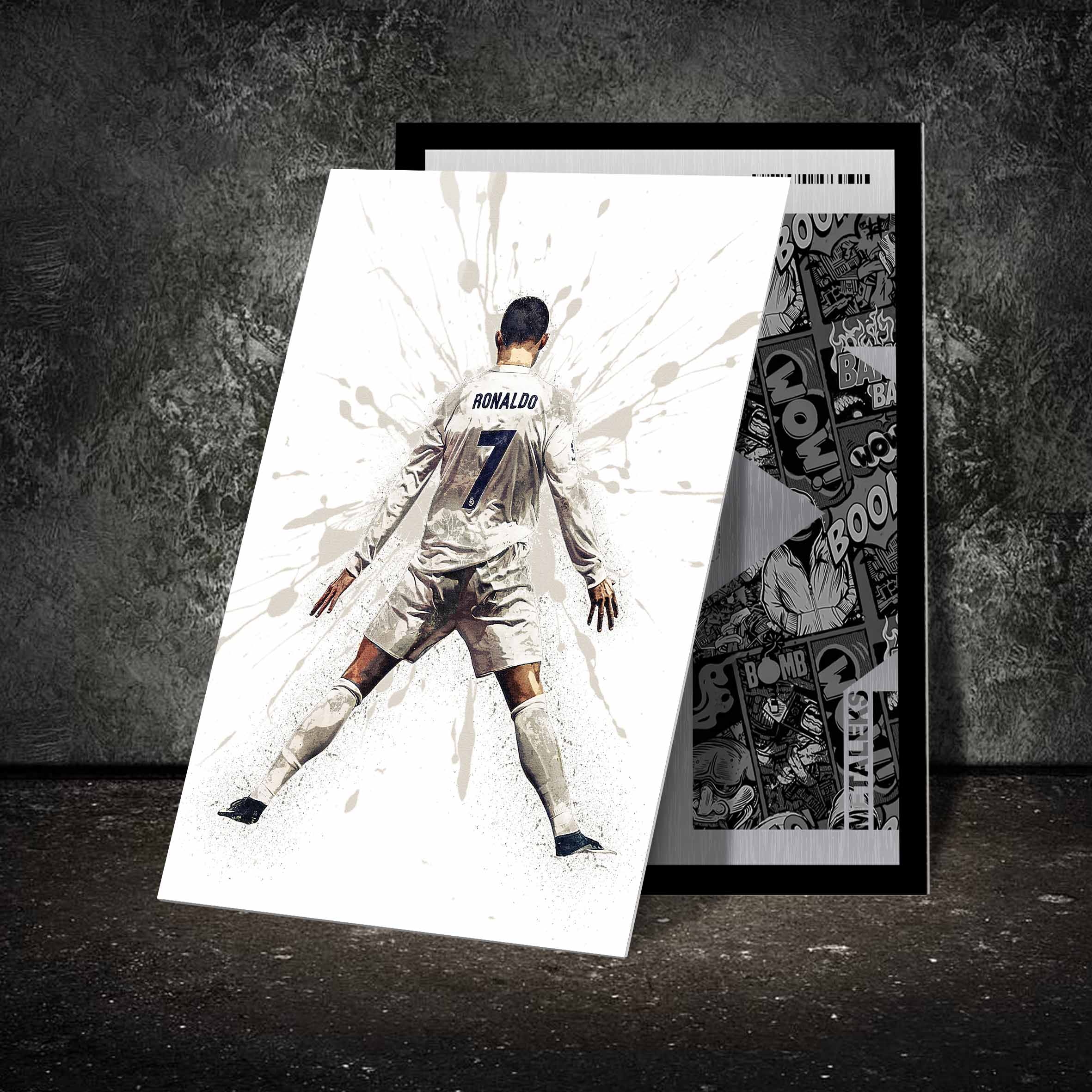 Ronaldo Real Madrid poster-designed by @Hoang Van Thuan