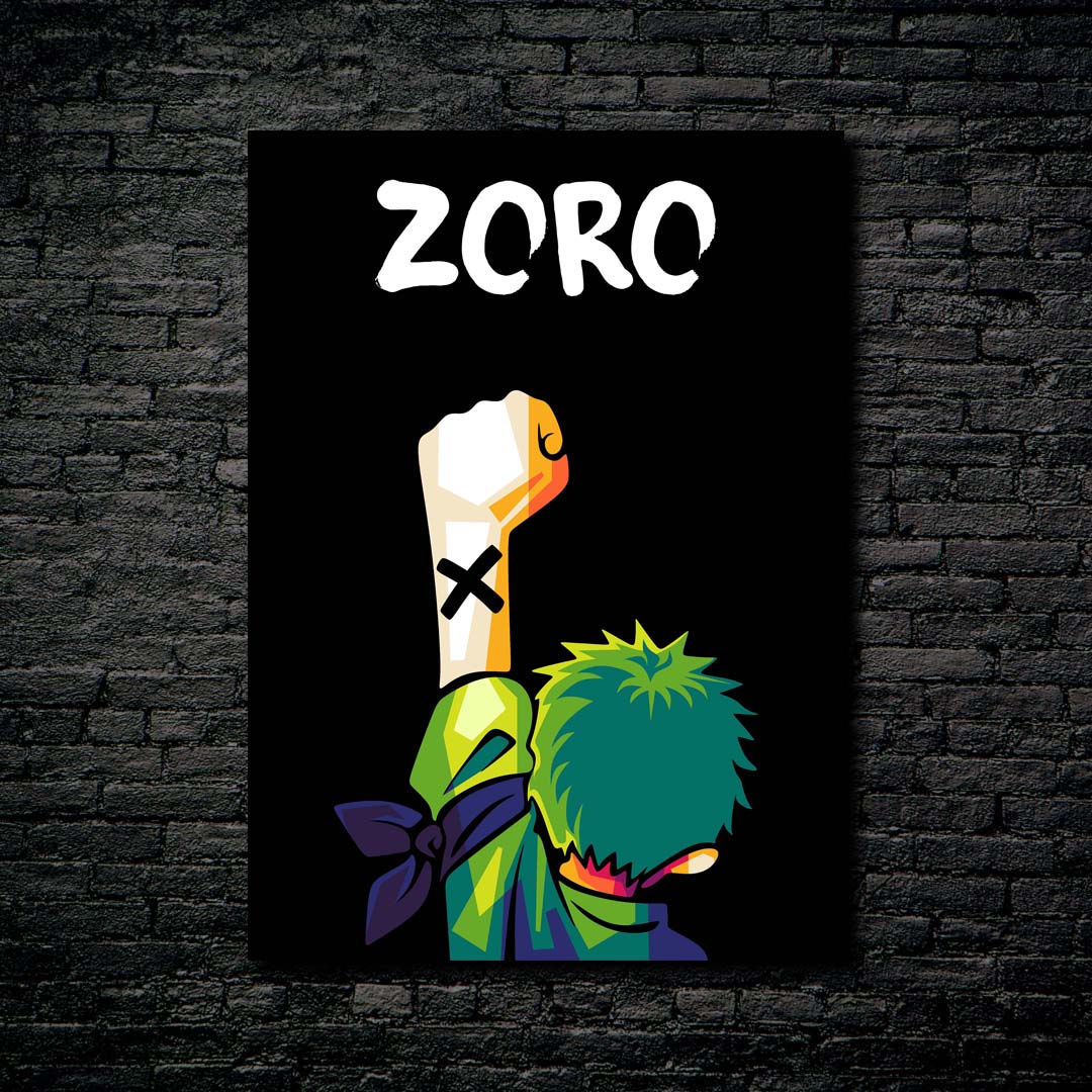 Roronoa Zoro Anime-designed by @Doublede Design