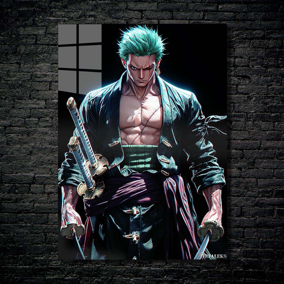 Roronoa Zoro Black Backround | Anime One Piece