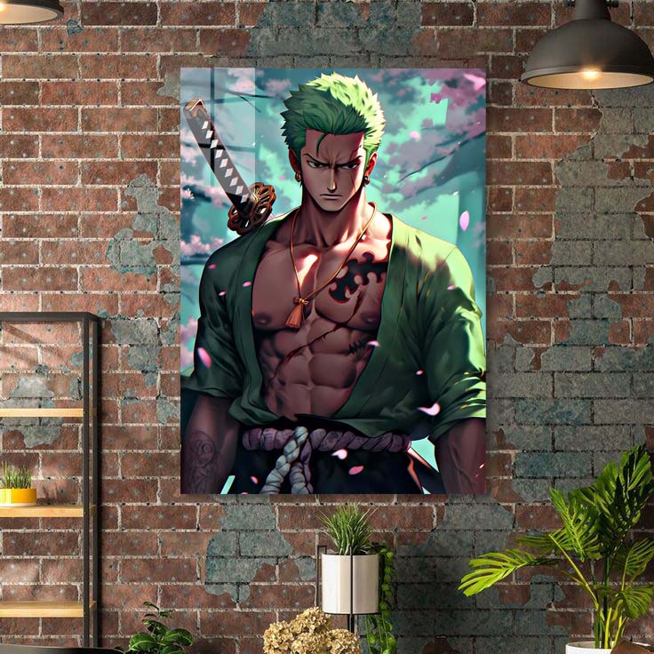 Roronoa Zoro with Katana from One piece-designed by @Vid_M@tion