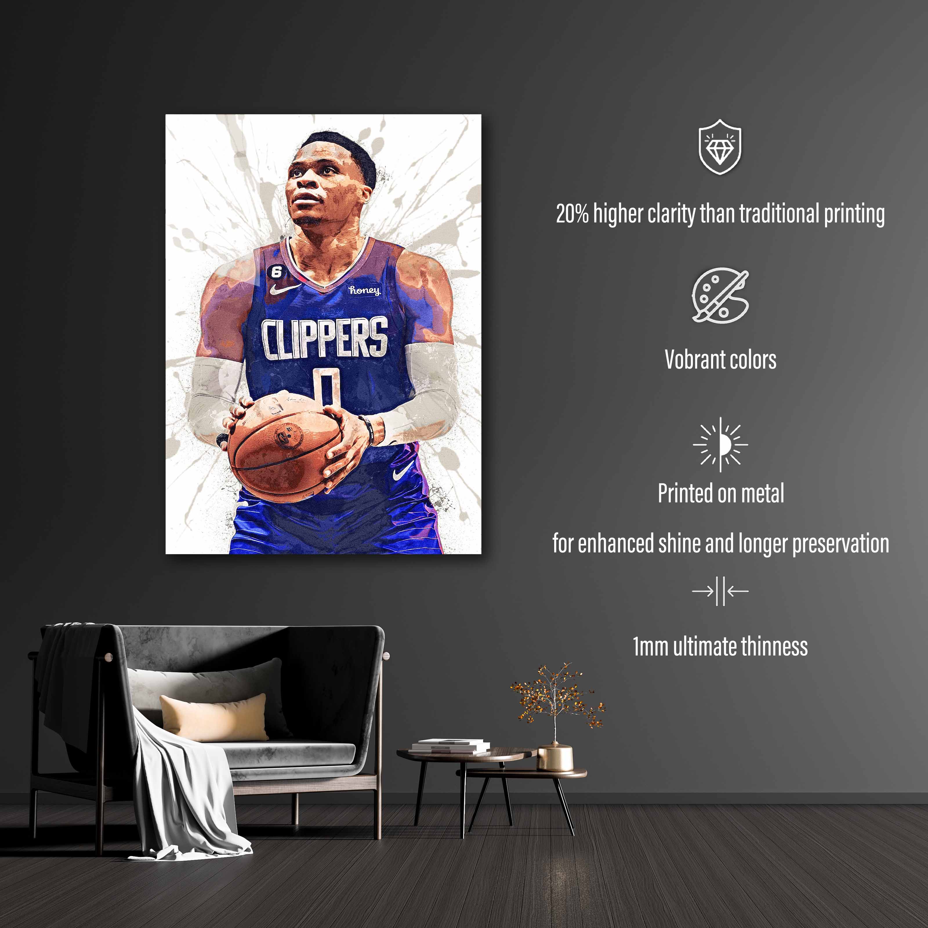 Russell Westbrook LA Clippers-designed by @Hoang Van Thuan