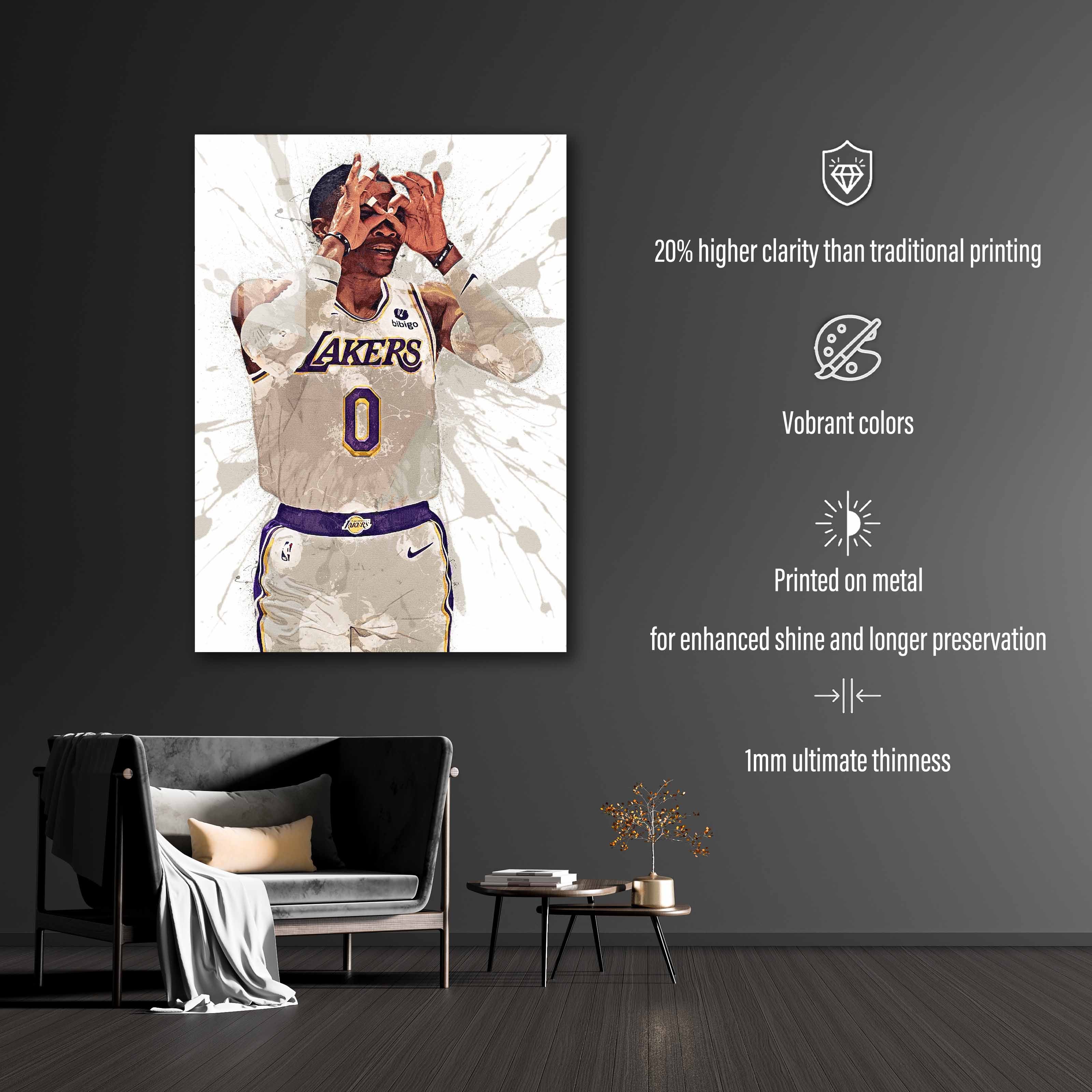 Russell Westbrook LA Lakers-designed by @Hoang Van Thuan