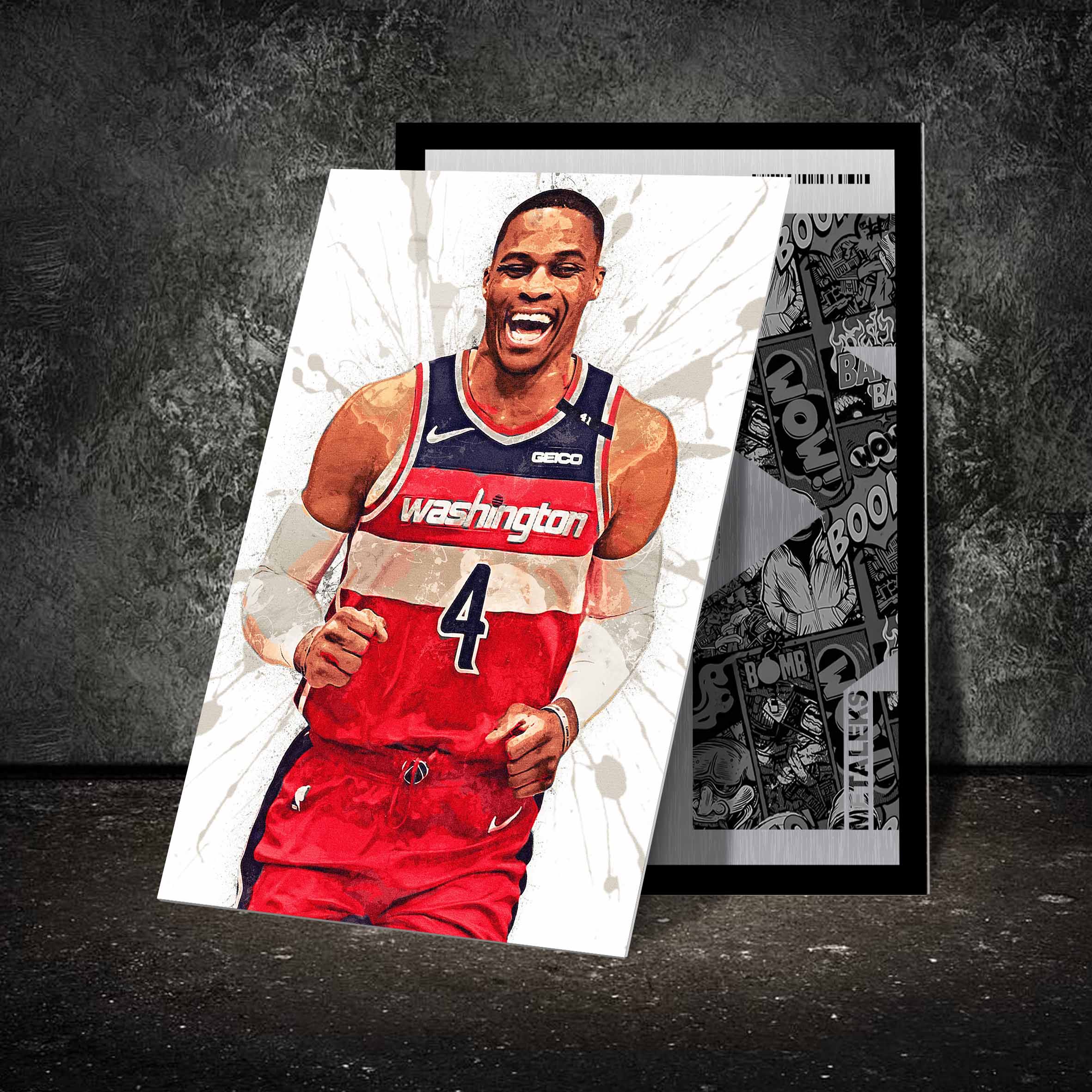 Russell Westbrook Washington Wizards-designed by @Hoang Van Thuan