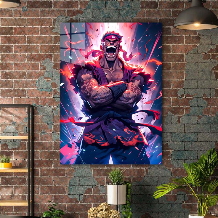 Ryu Streetfighter-designed by @colour.scribbler