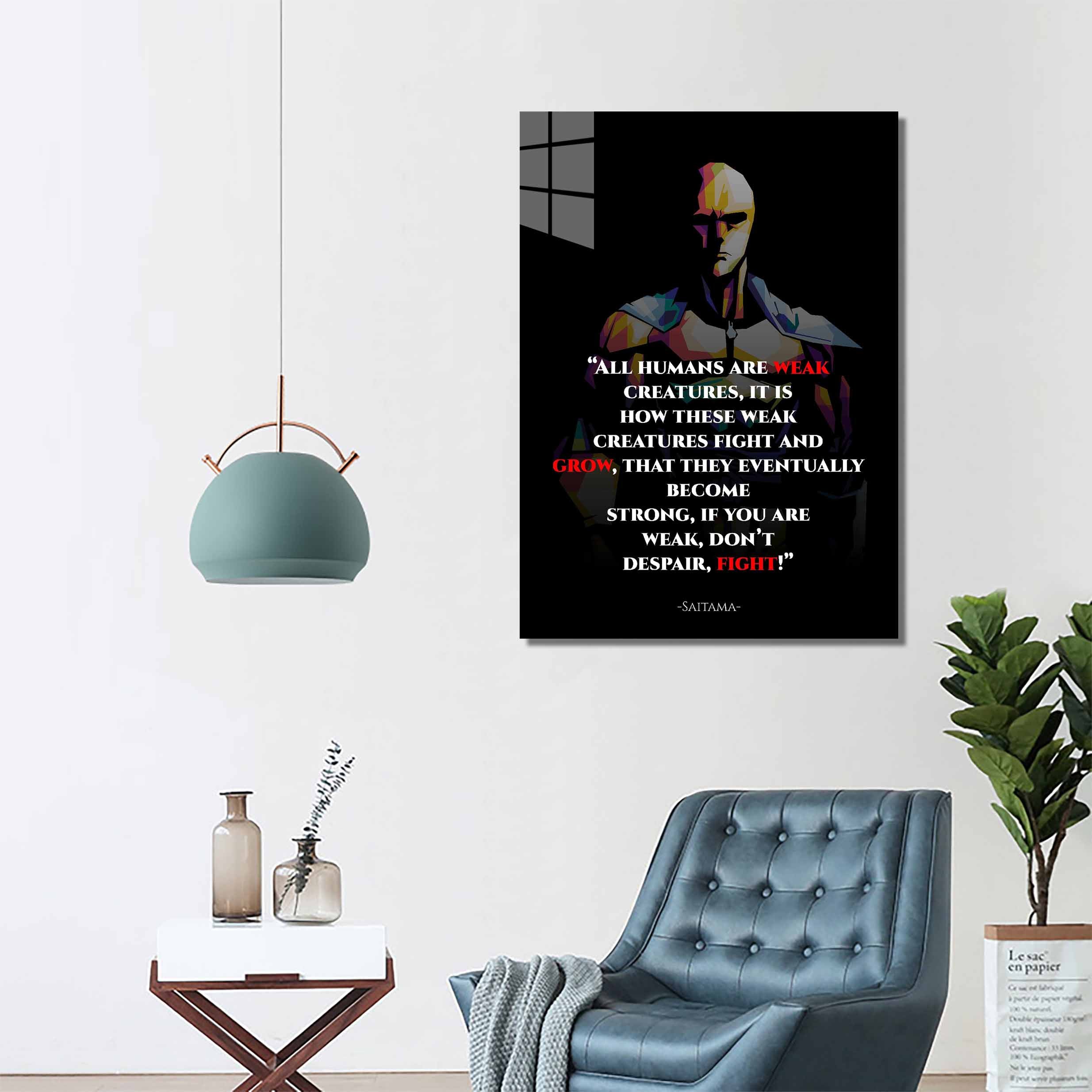 Saitama said-designed by @Doublede Design