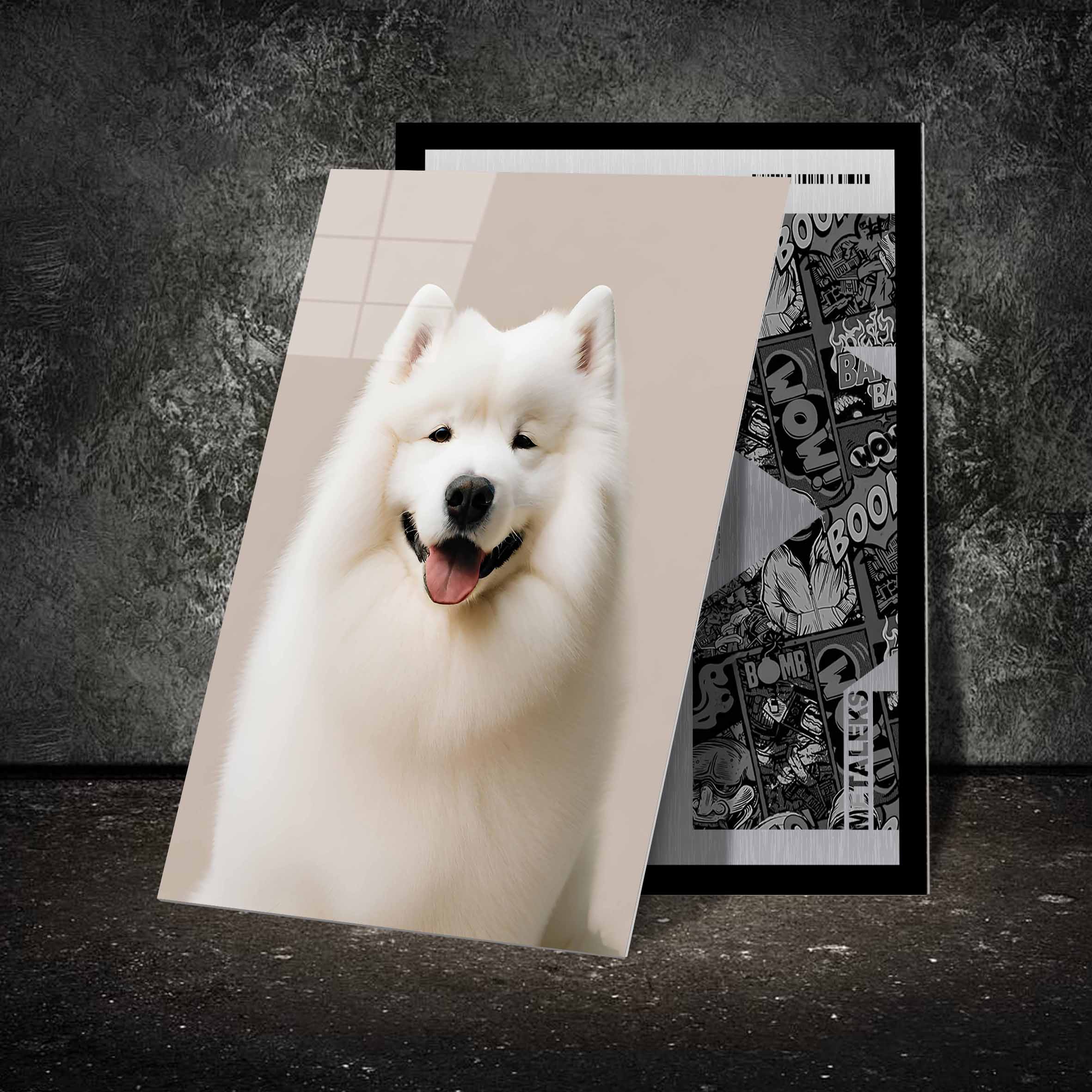 Samoyed Dog-designed by @DynCreative