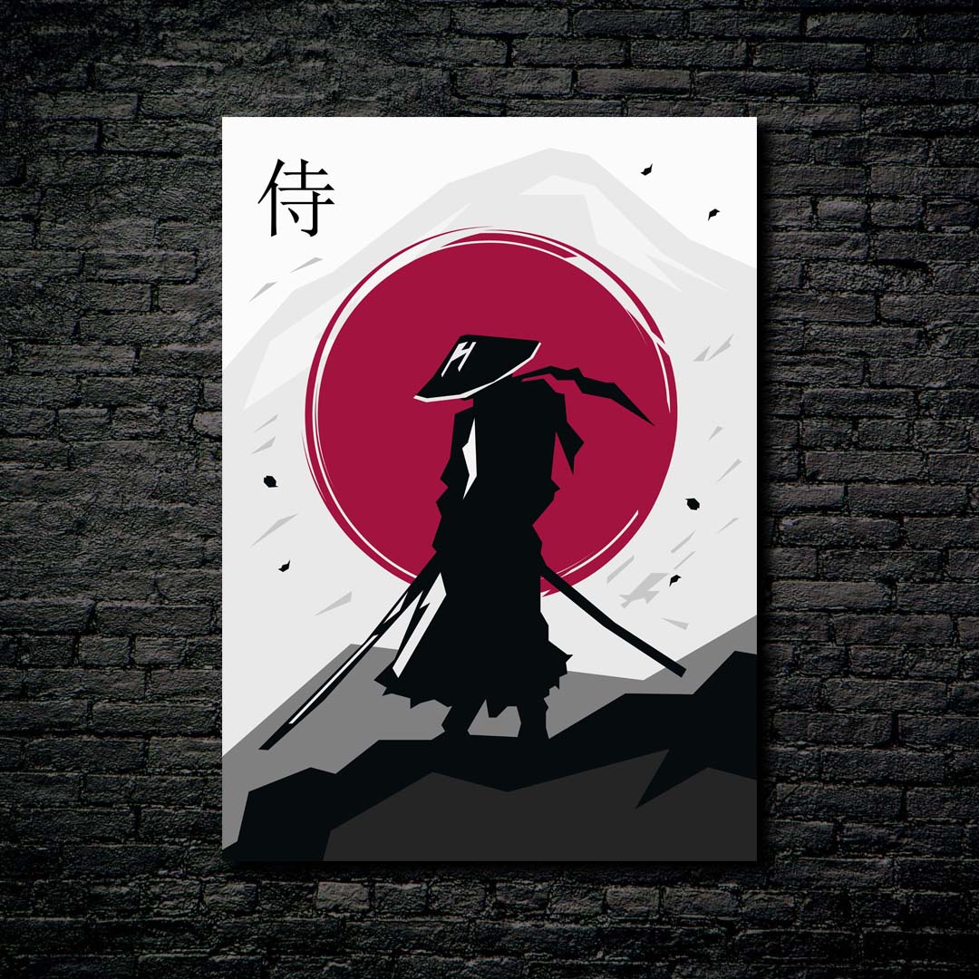Samurai Japanese-designed by @Dico Graphy
