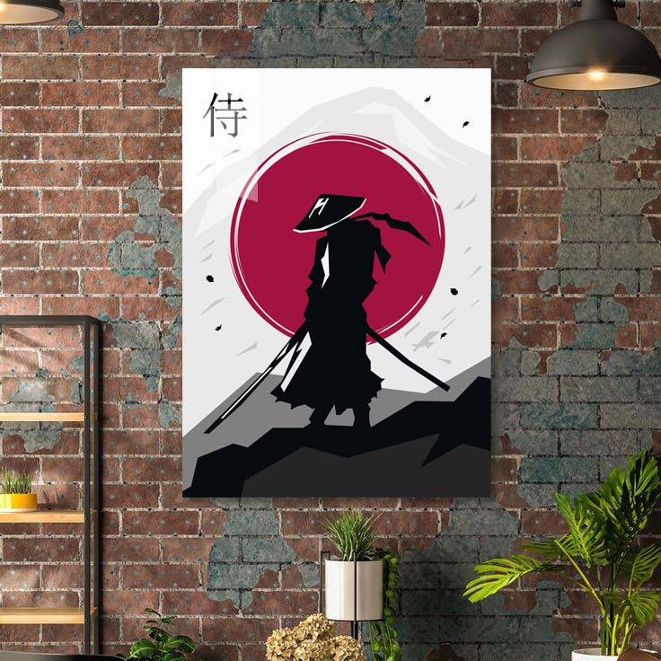 Samurai Japanese-designed by @Dico Graphy
