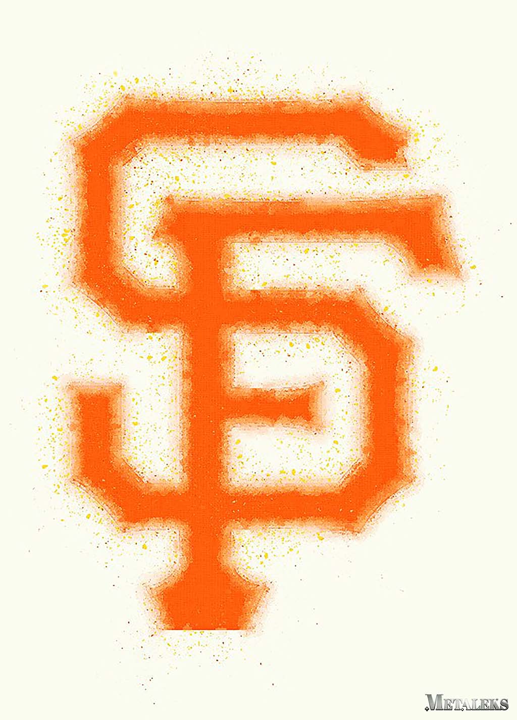 San Francisco Giants Watercolor