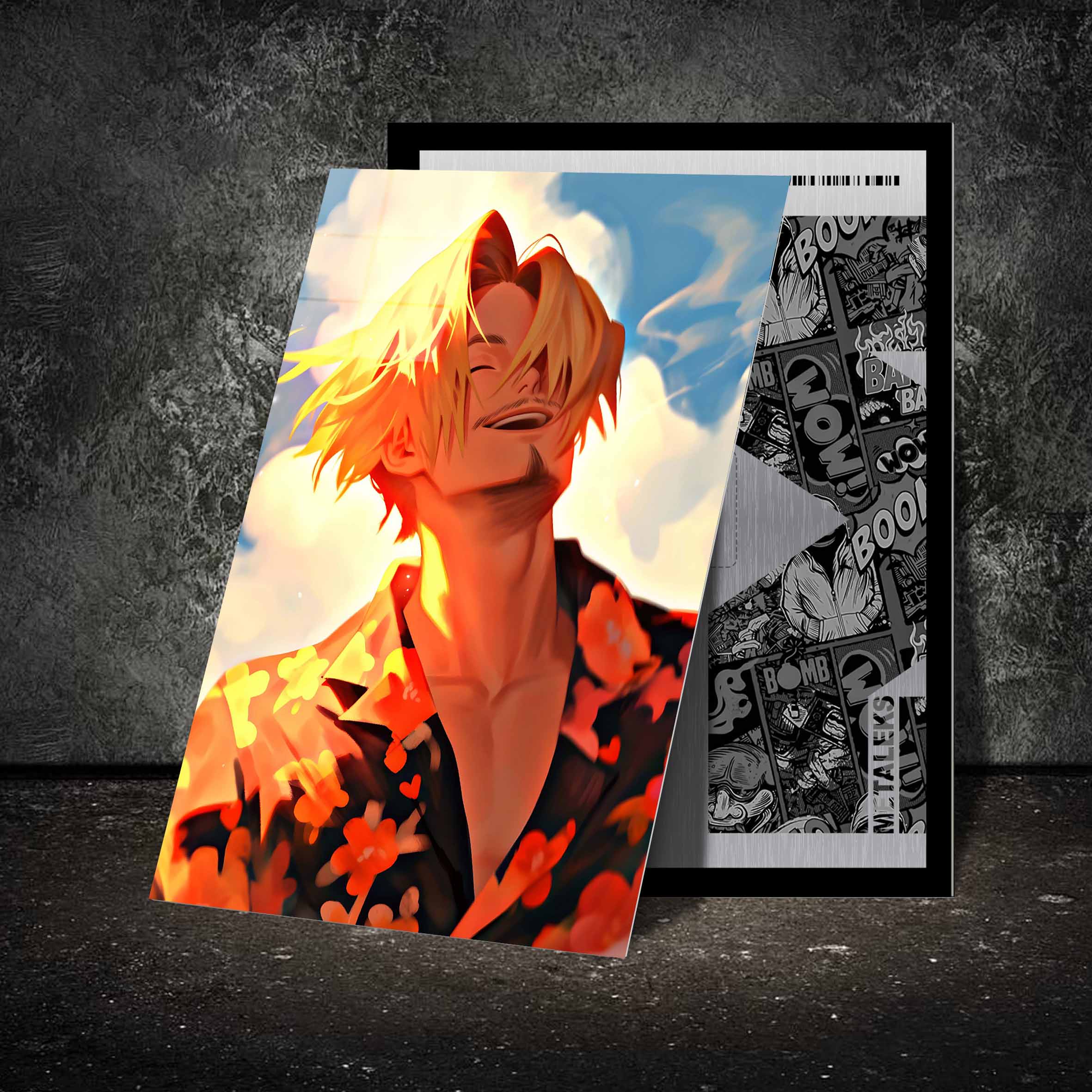 Sanji from one piece anime-designed by @Vid_M@tion