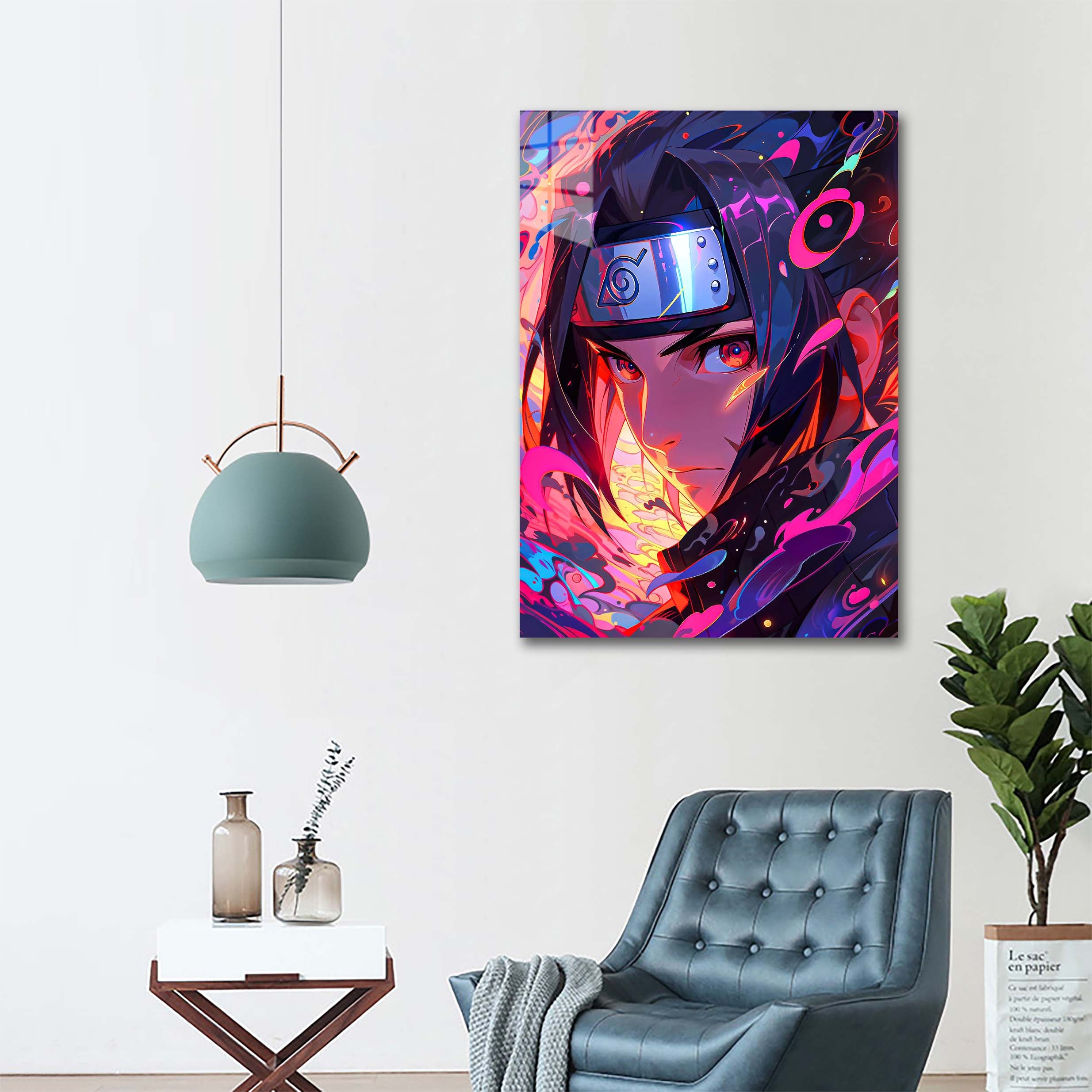 Sasuke Colorful Portrait