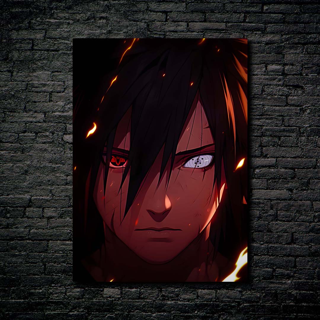 Sasuke Portrait-designed by @Kaw[ai]i!