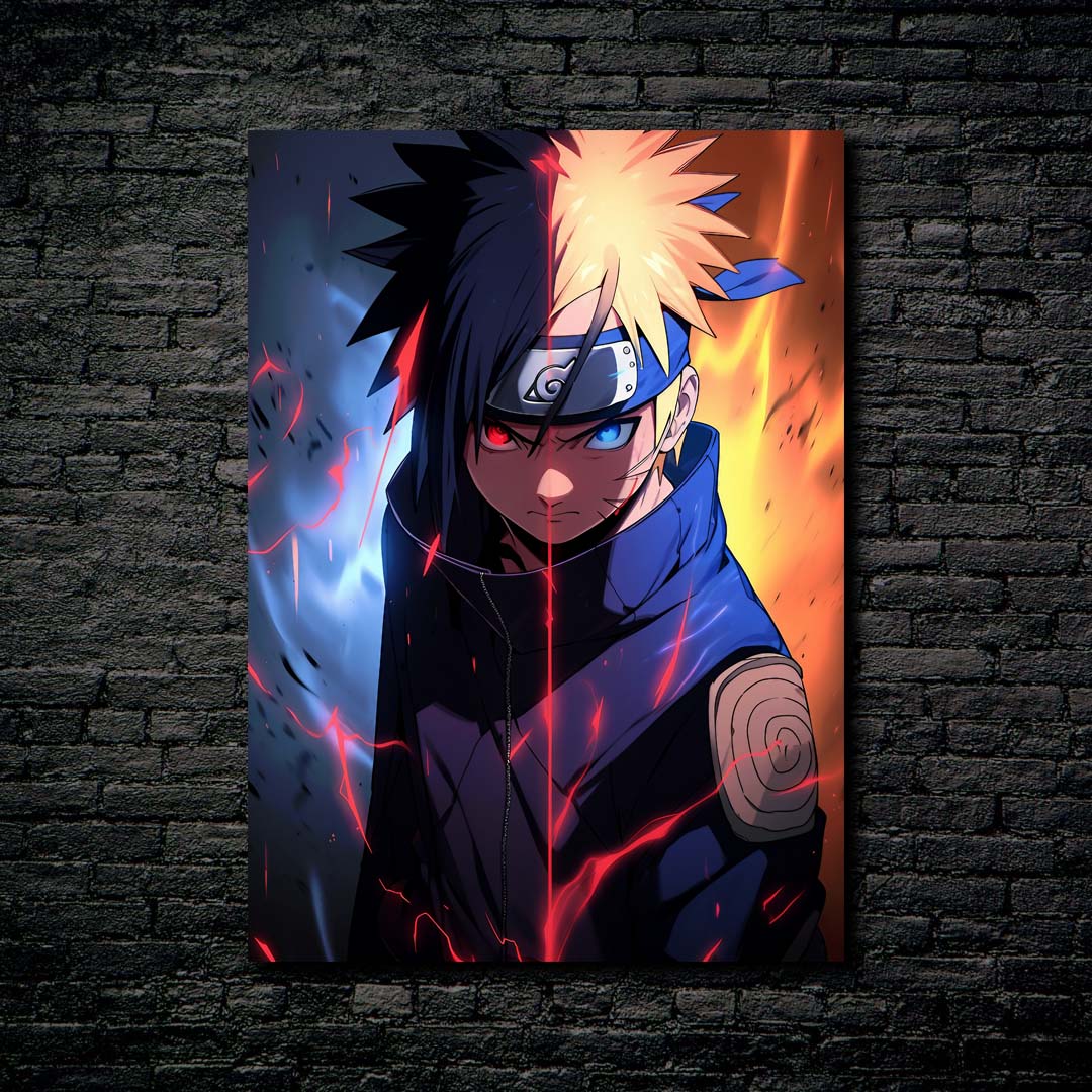 Sasuke x Naruto - A Fire never extinguished - Heir of Uchiha-designed by @Destinctivart