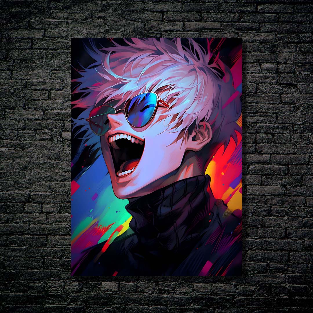 Satoru Gojo From Jujutsu Kaisen chromatic-designed by @Vid_M@tion